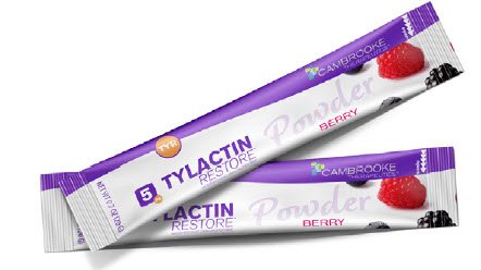 Cambrooke Therapeutics Oral Supplement Tylactin RESTORE Berry Flavor Powder 0.7 oz. Individual Packet (60/CS)
