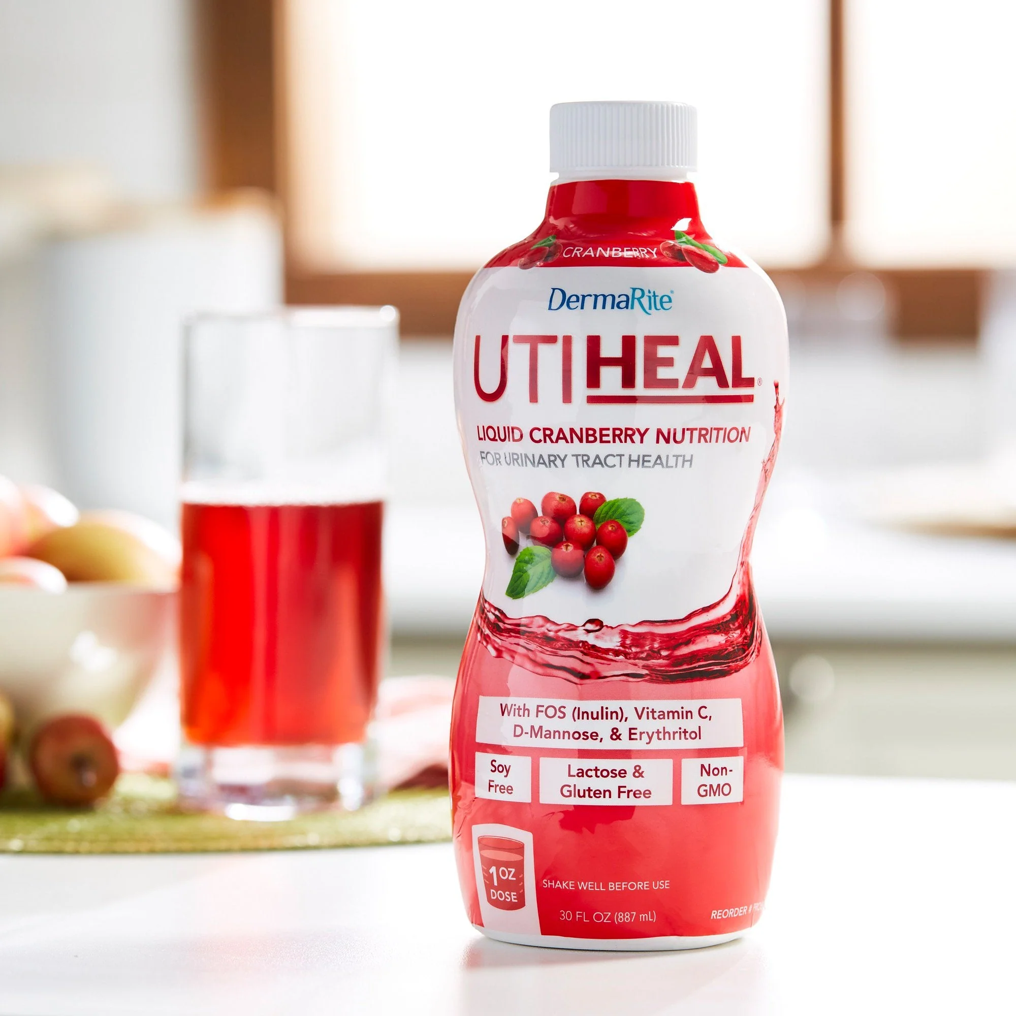 Sion Brands LLC UTIHeal Liquid Cranberry Nutrition for Urinary Tract Health, 30-ounce bottle (4/CS) - Image 5