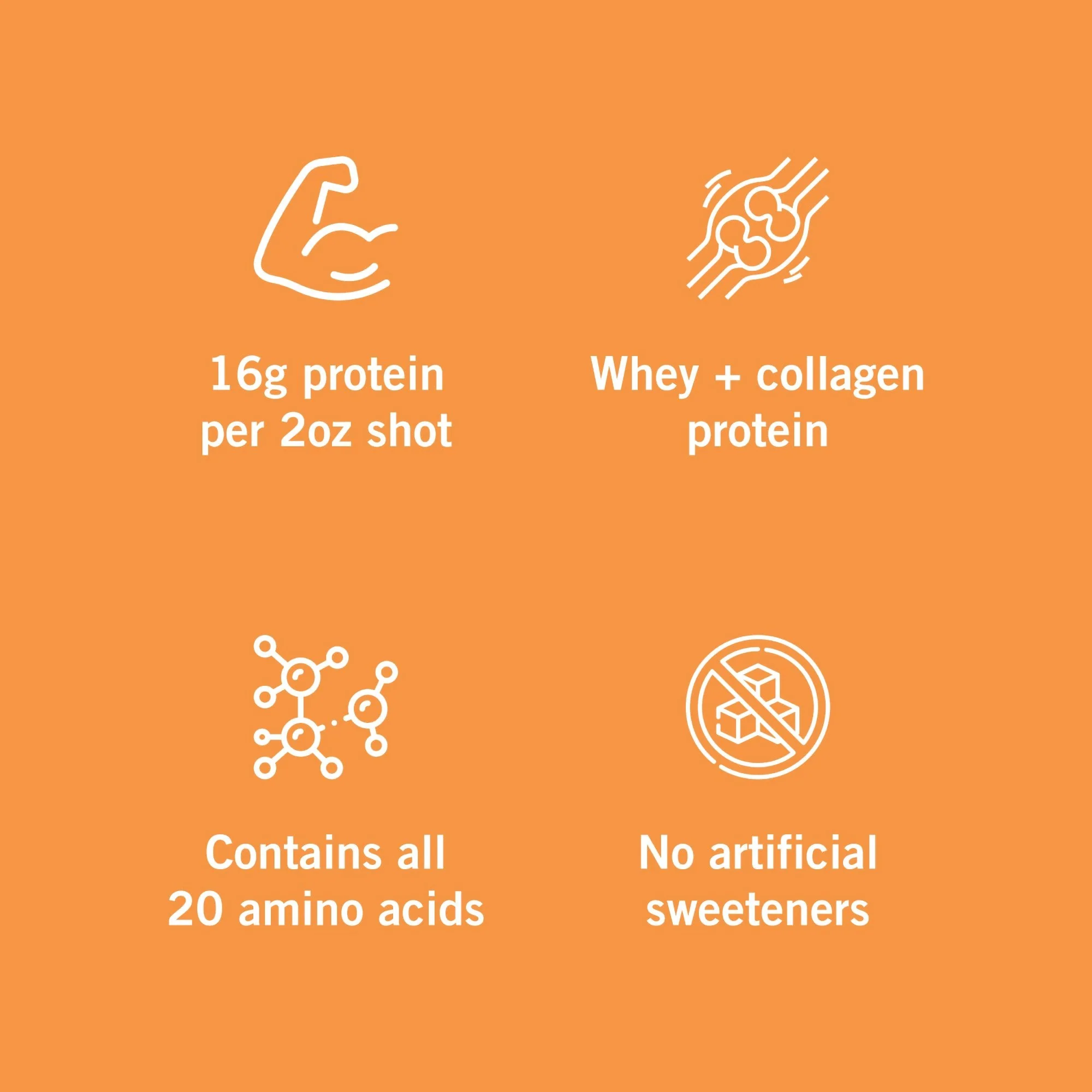 Vidafuel Inc Vidafuel Wellness Protein Drink with Collagen and Whey, Orange Burst Flavor (6/CS) - Image 5