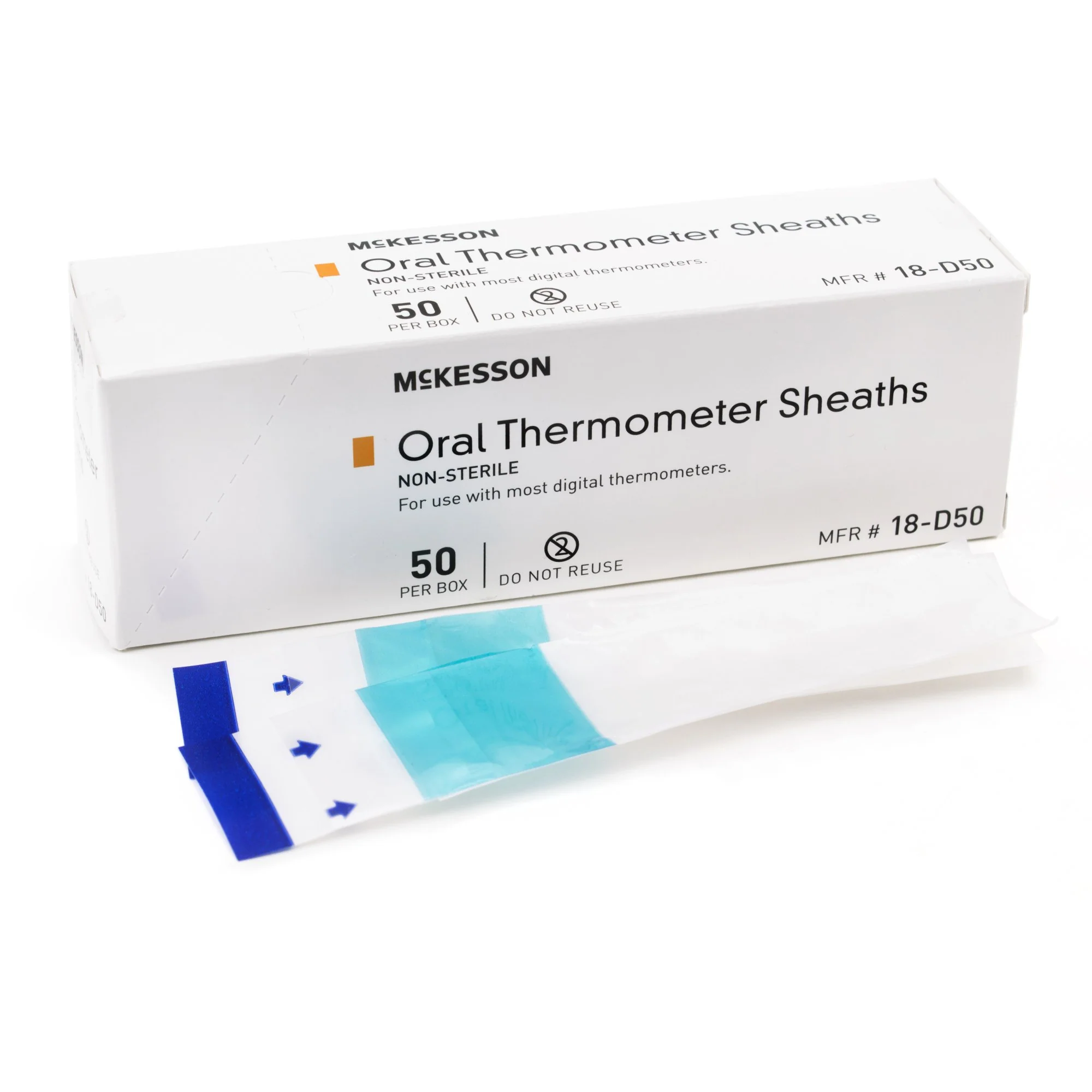 McKesson Brand McKesson Digital Oral Thermometer Sheath (5000/CS)