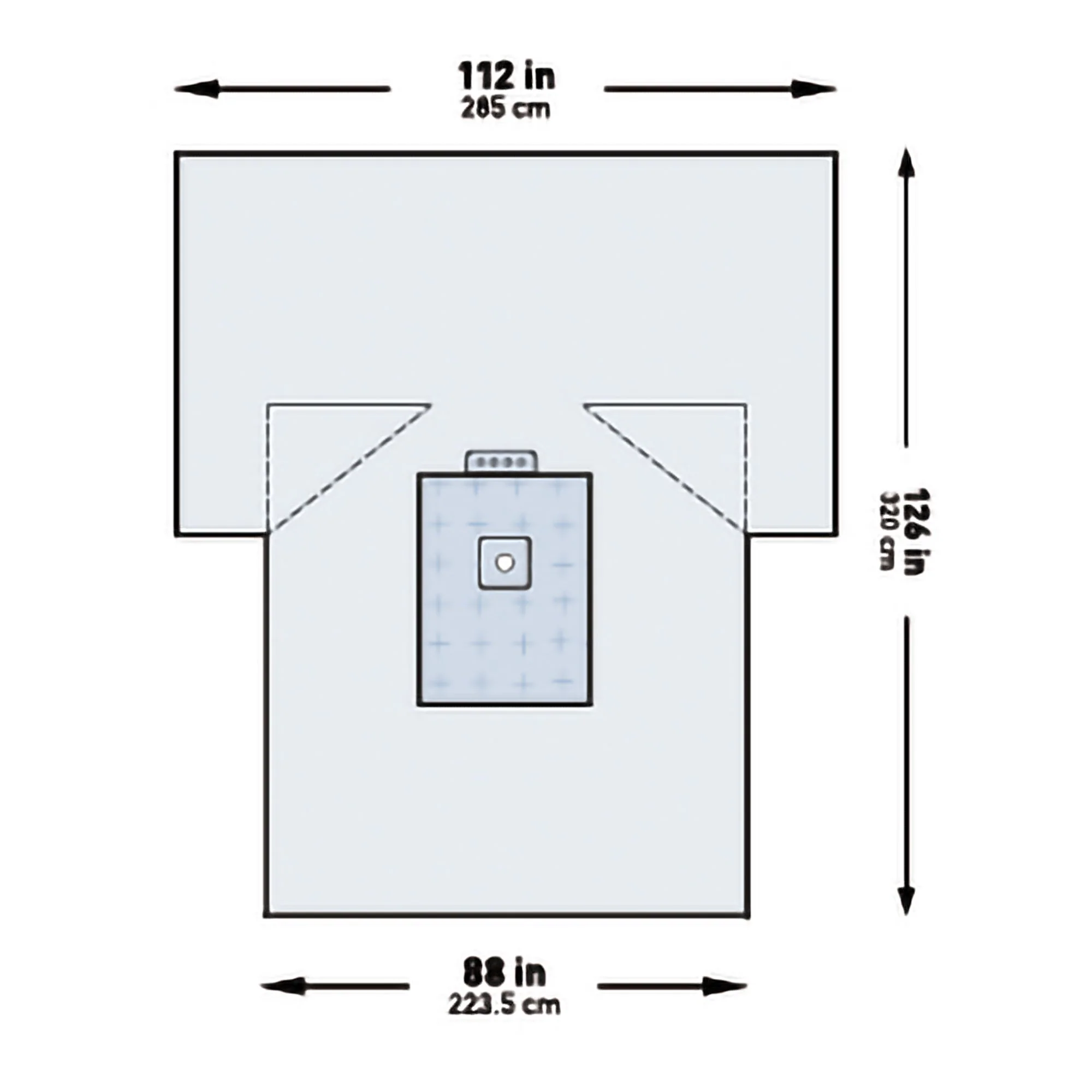McKesson Brand McKesson Sterile Heavy-Duty Lower Extremity Drape, 114 x 88 x 126 Inch (10/CS)