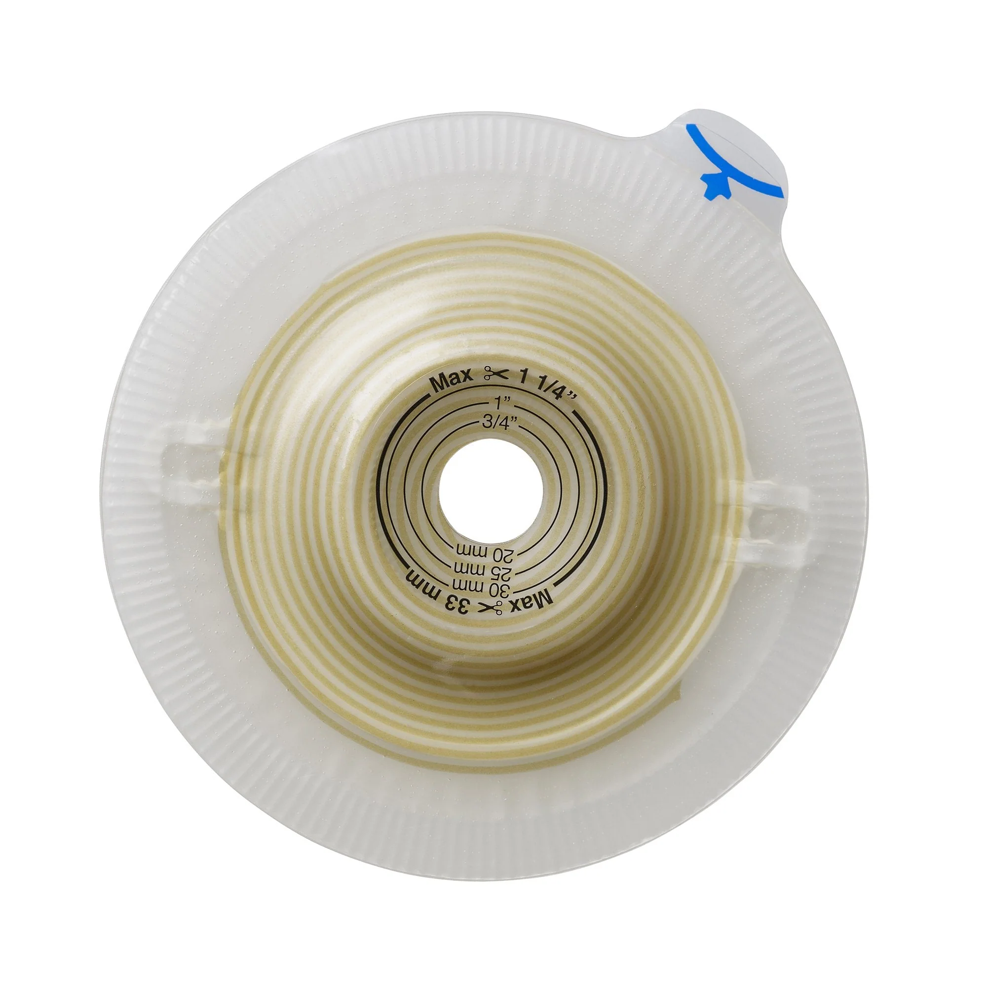 Coloplast Assura Convex Light Ostomy Barrier, Pre-cut to Fit 28mm Stomas, Red Color Match (5/BX)
