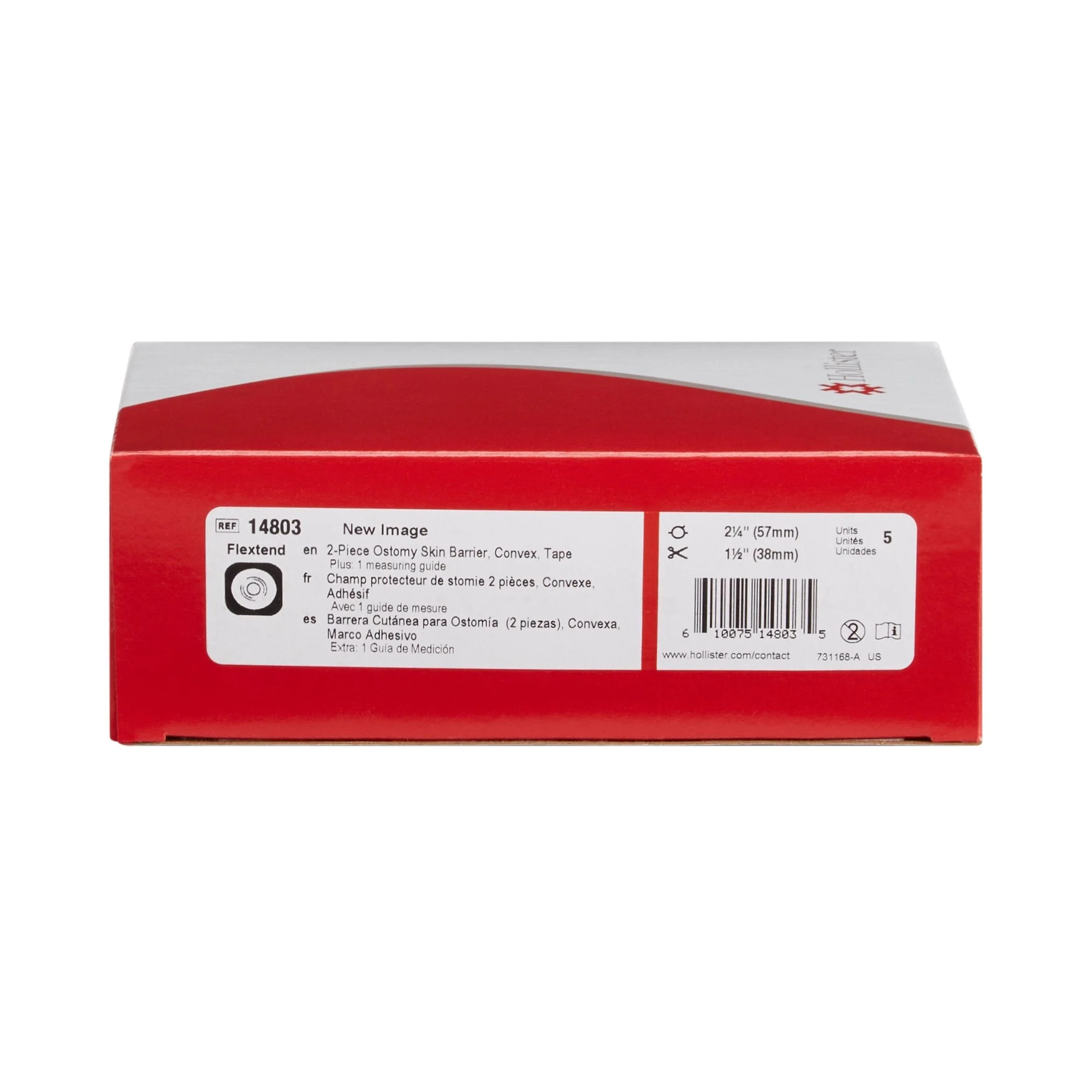 Hollister FlexTend Extended Wear Ostomy Barrier, Cut to fit up to 38mm Stomas (5/BX) - Image 5