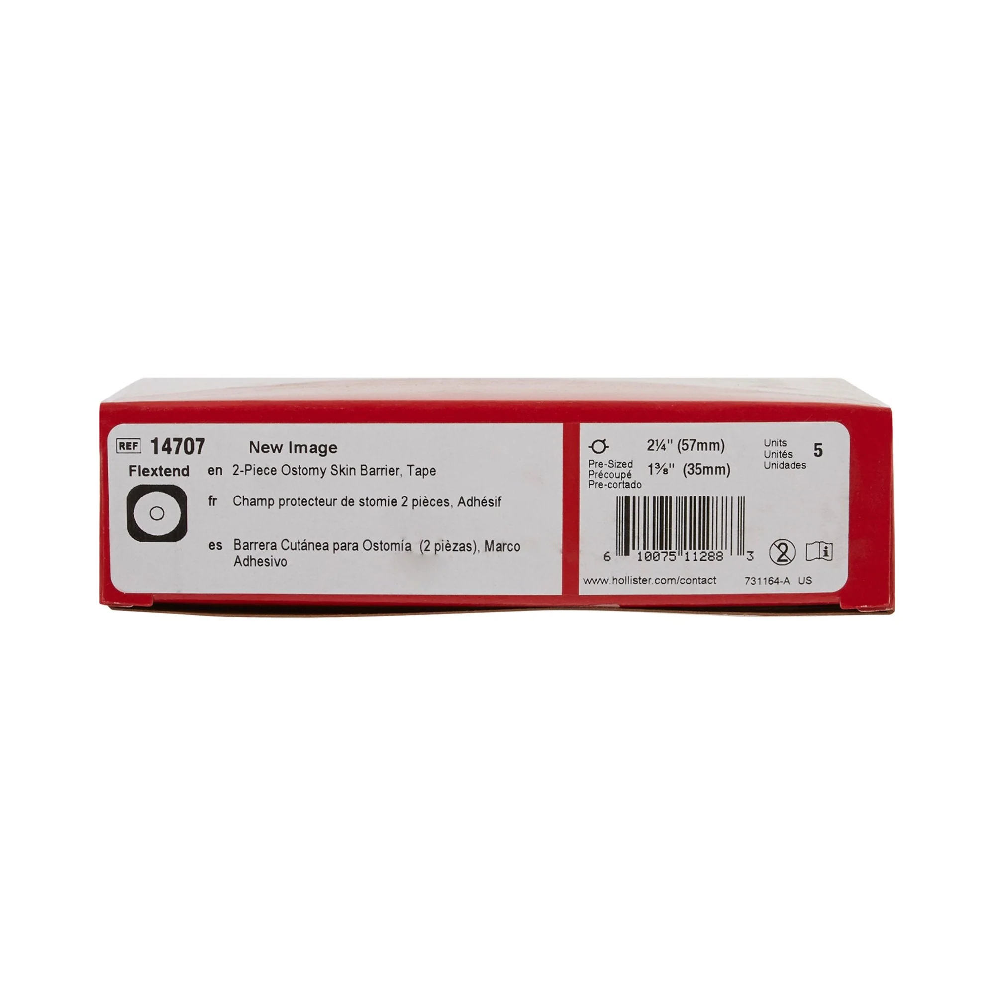 Hollister New Image Flextend Colostomy Barrier, Pre-cut to fit 35mm Stomas (5/BX) - Image 4