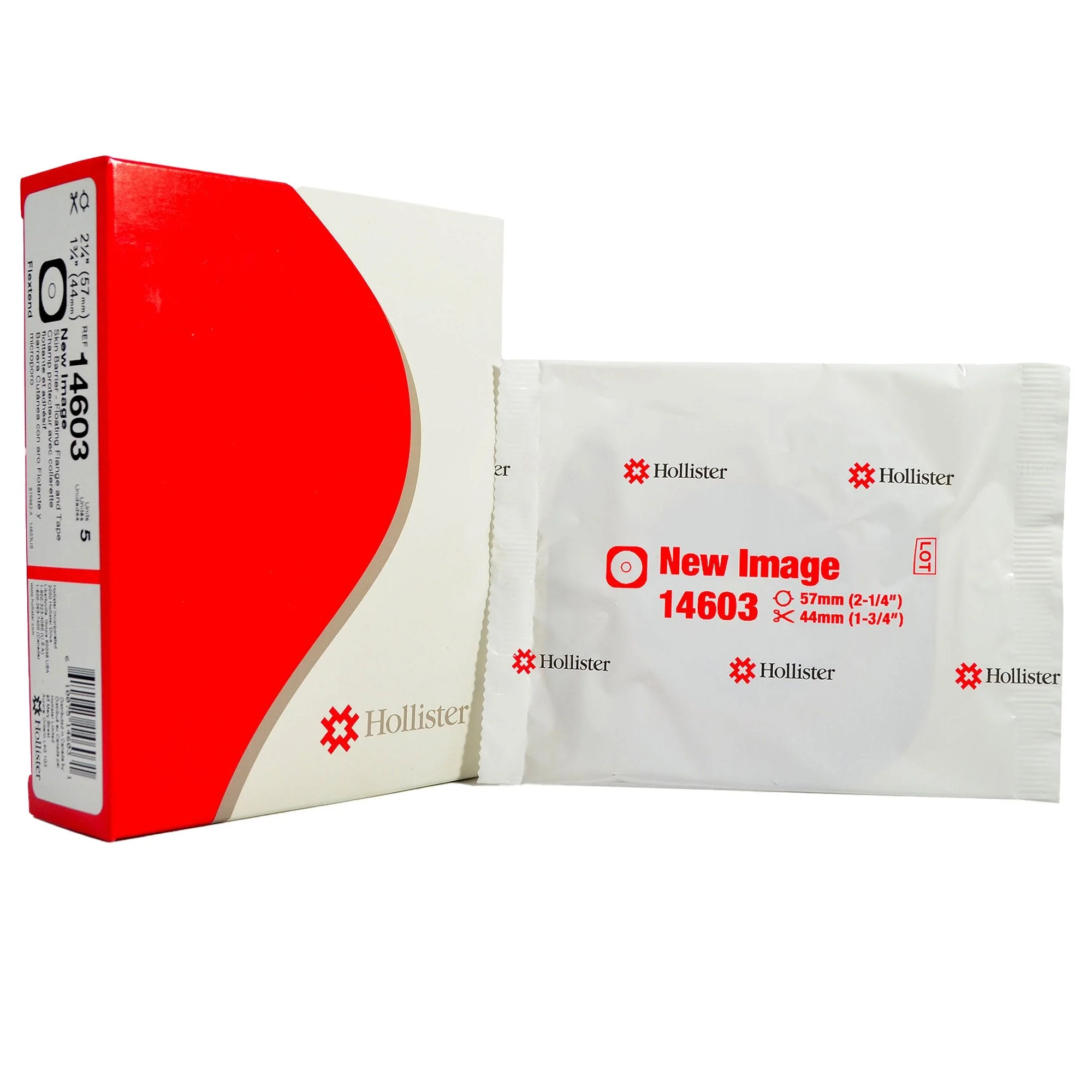 Hollister New Image Flextend Colostomy Barrier With Up to 1¾ Inch Stoma Opening (5/BX) - Image 3