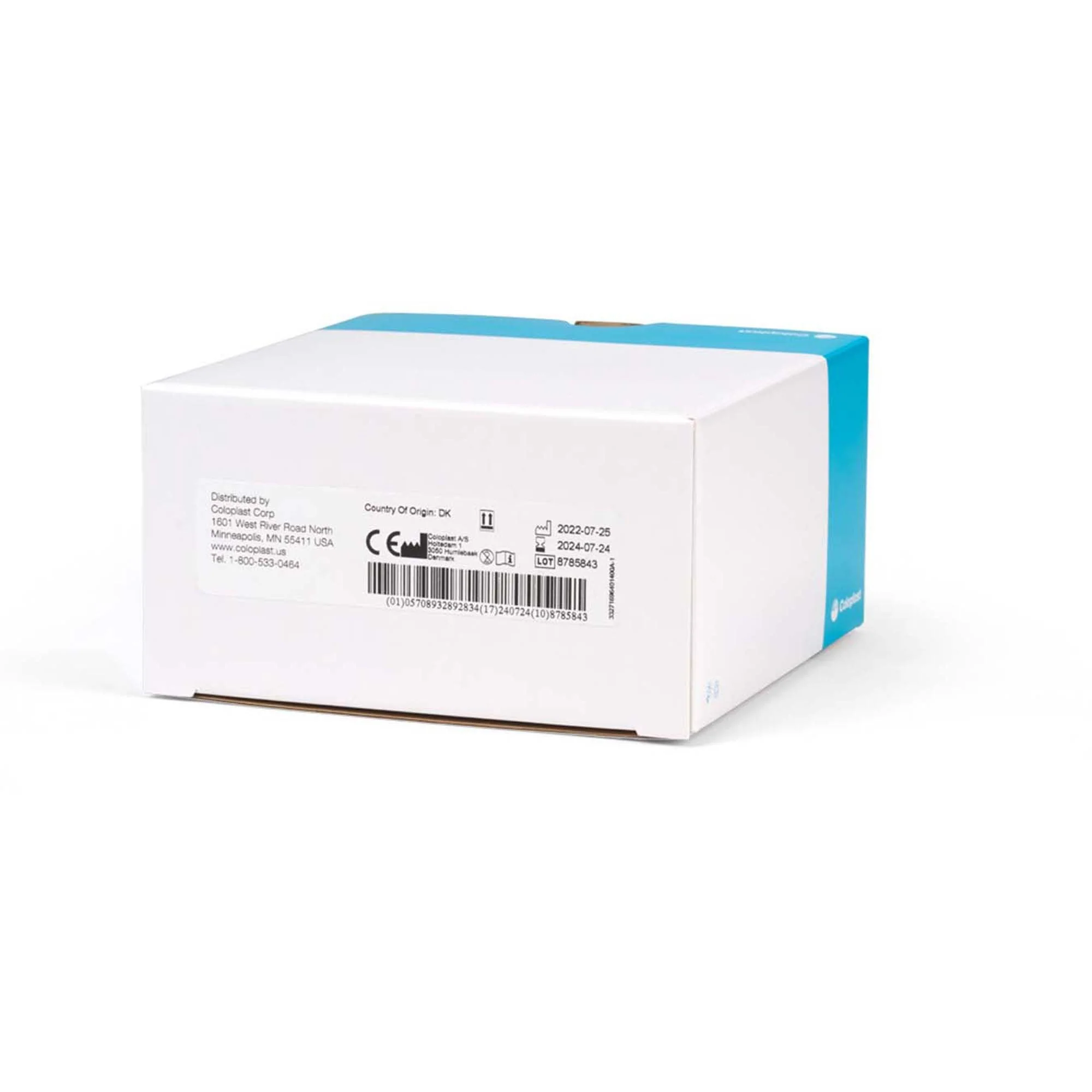 Coloplast SenSura Mio Click Convex Deep Ostomy Barrier, 35 mm Stoma Opening, Blue Match (5/BX) - Image 6