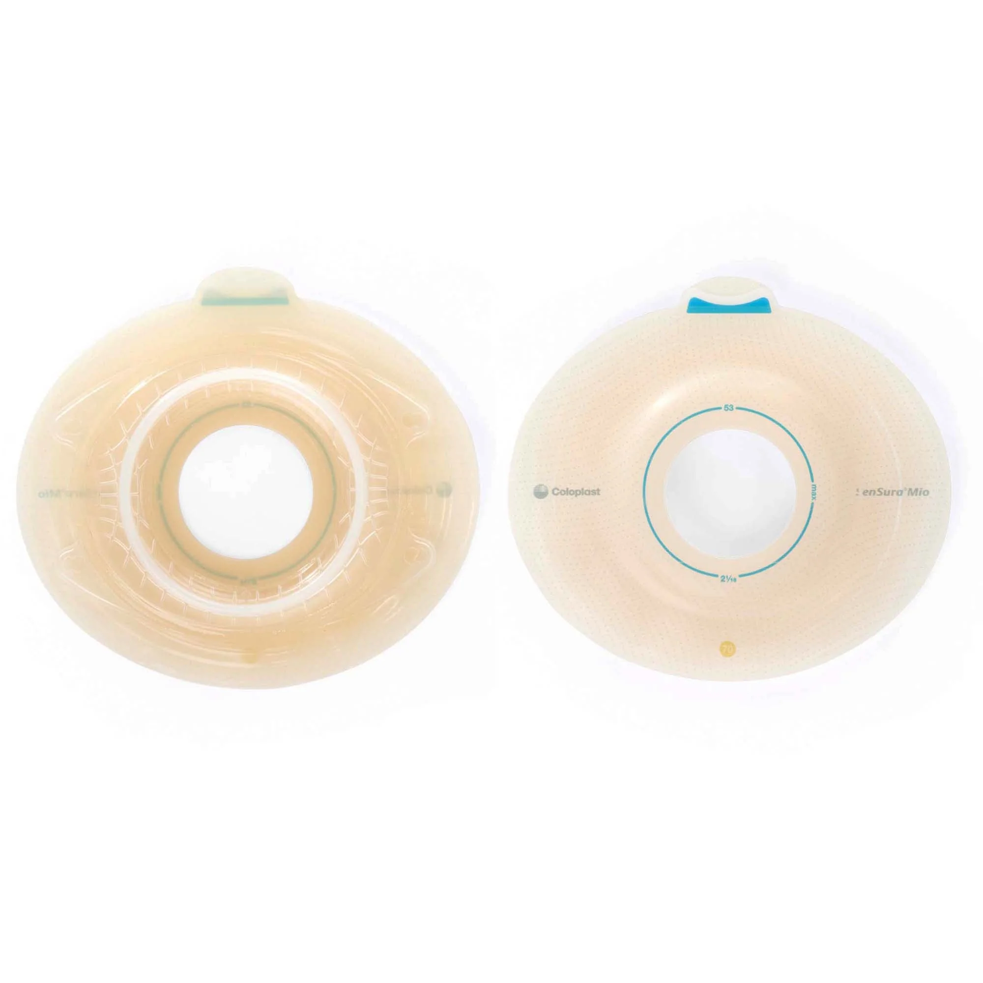 Coloplast SenSura Mio Click Convex Light Ostomy Barrier, 38 mm Stoma Opening, Yellow (5/BX)