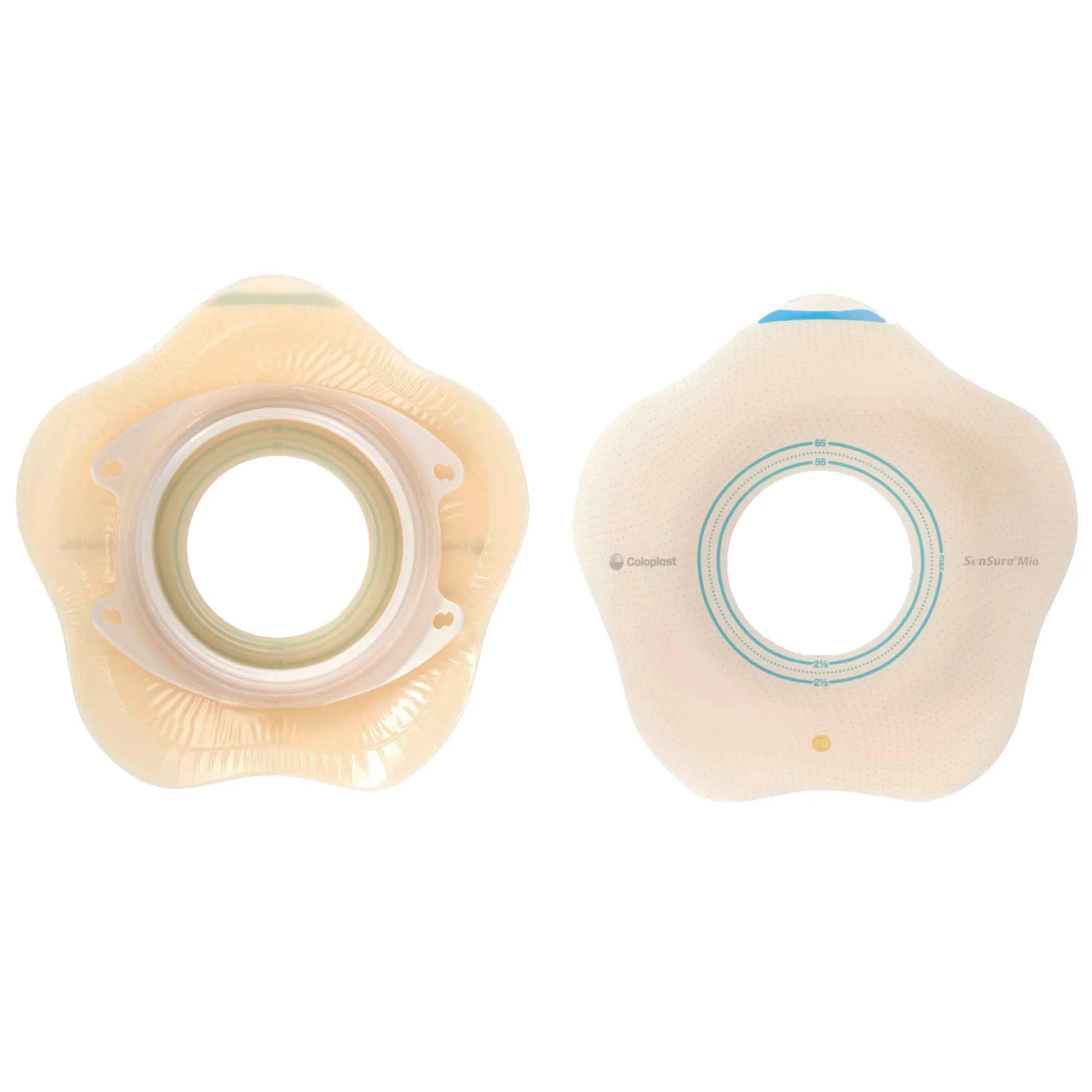 Coloplast SenSura Mio Convex Flip Ostomy Barrier, for 45 mm Stomas (5/BX)