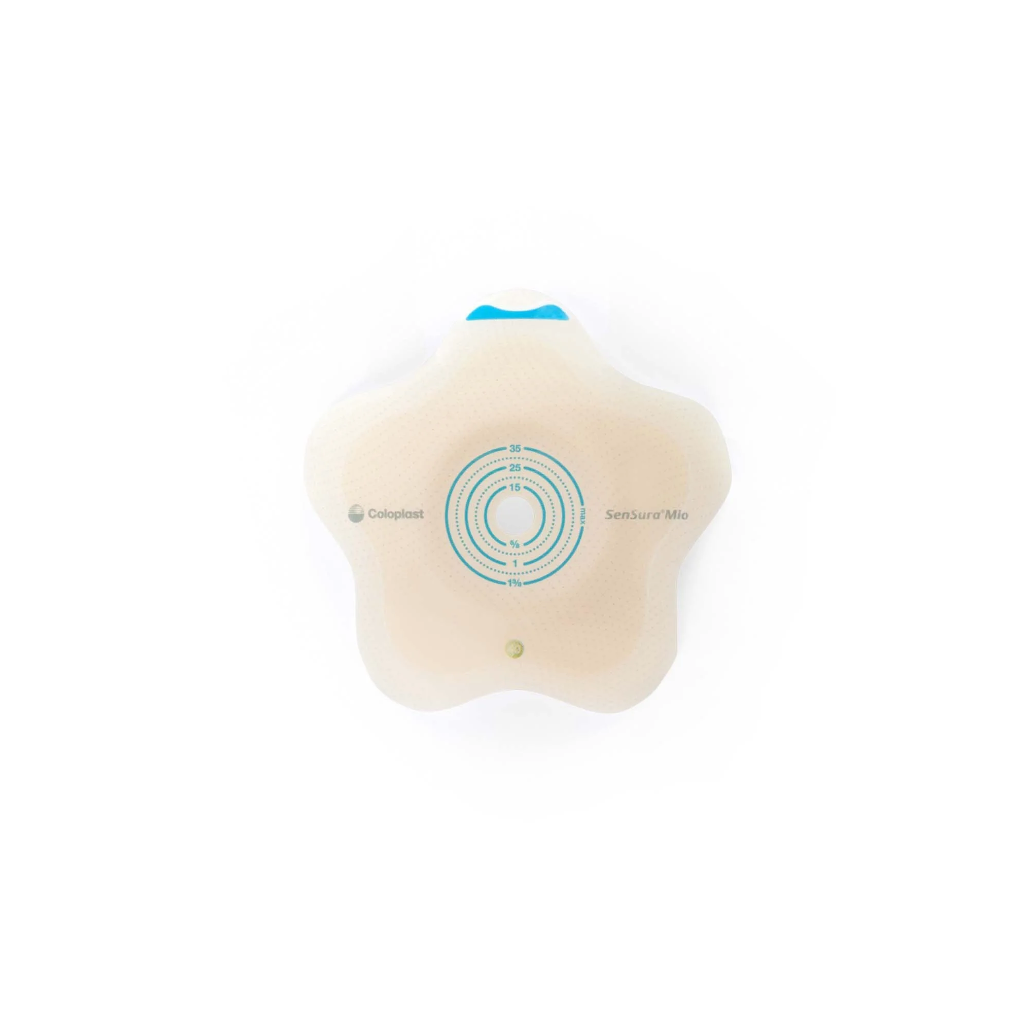 Coloplast SenSura Mio Convex Flip Ostomy Barrier, Trim to fit 10 – 35 mm, Green Match (5/BX) - Image 3