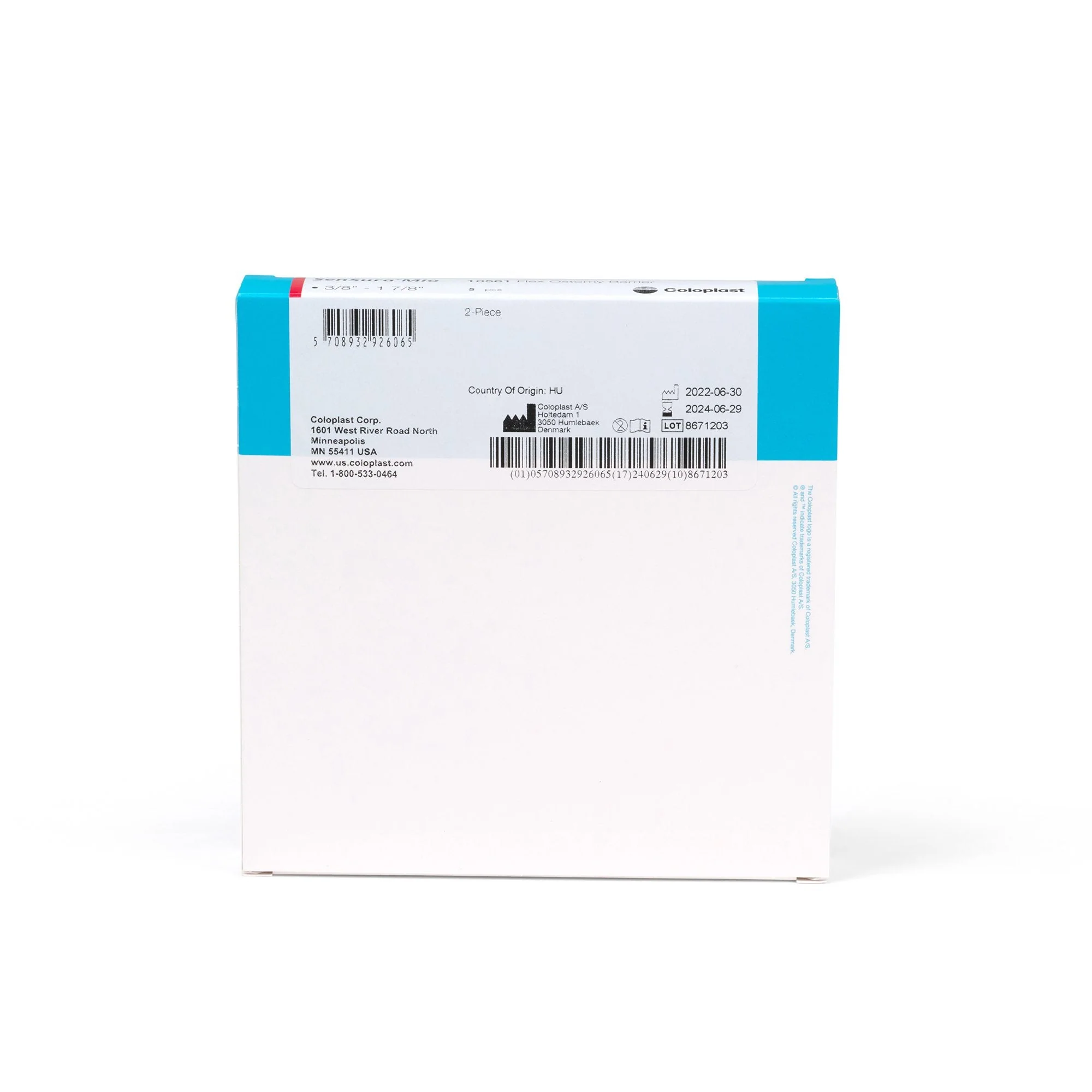 Coloplast SenSura Mio Flex Flat Ostomy Barrier, Trim to Fit 10 – 48 mm, Red Match (5/BX) - Image 6