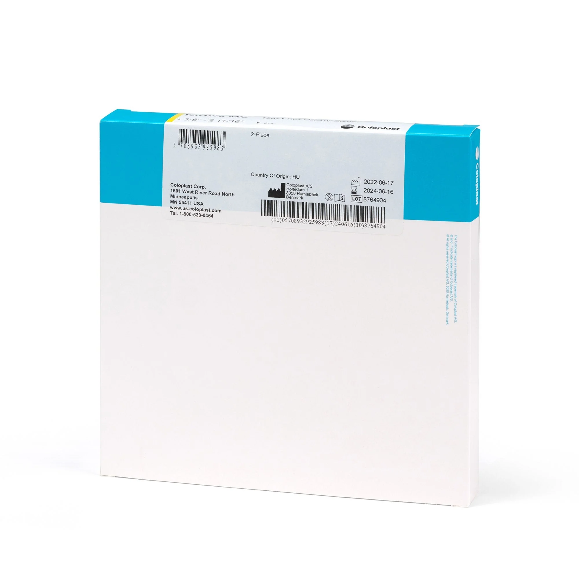 Coloplast SenSura Mio Flex Ostomy Barrier, Trim to Fit 10 – 68 mm, Yellow Match (5/BX) - Image 5