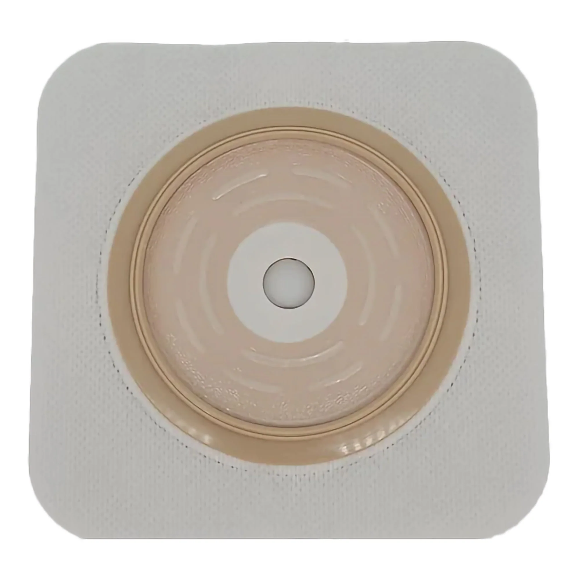 Safe N Simple Ostomy Barrier Trim to Fit, Standard Wear Adhesive Tape Collar 70 mm Flange Up to 2-1/4 Inch Opening 5 X 5 Inch (40/CS) - Image 3