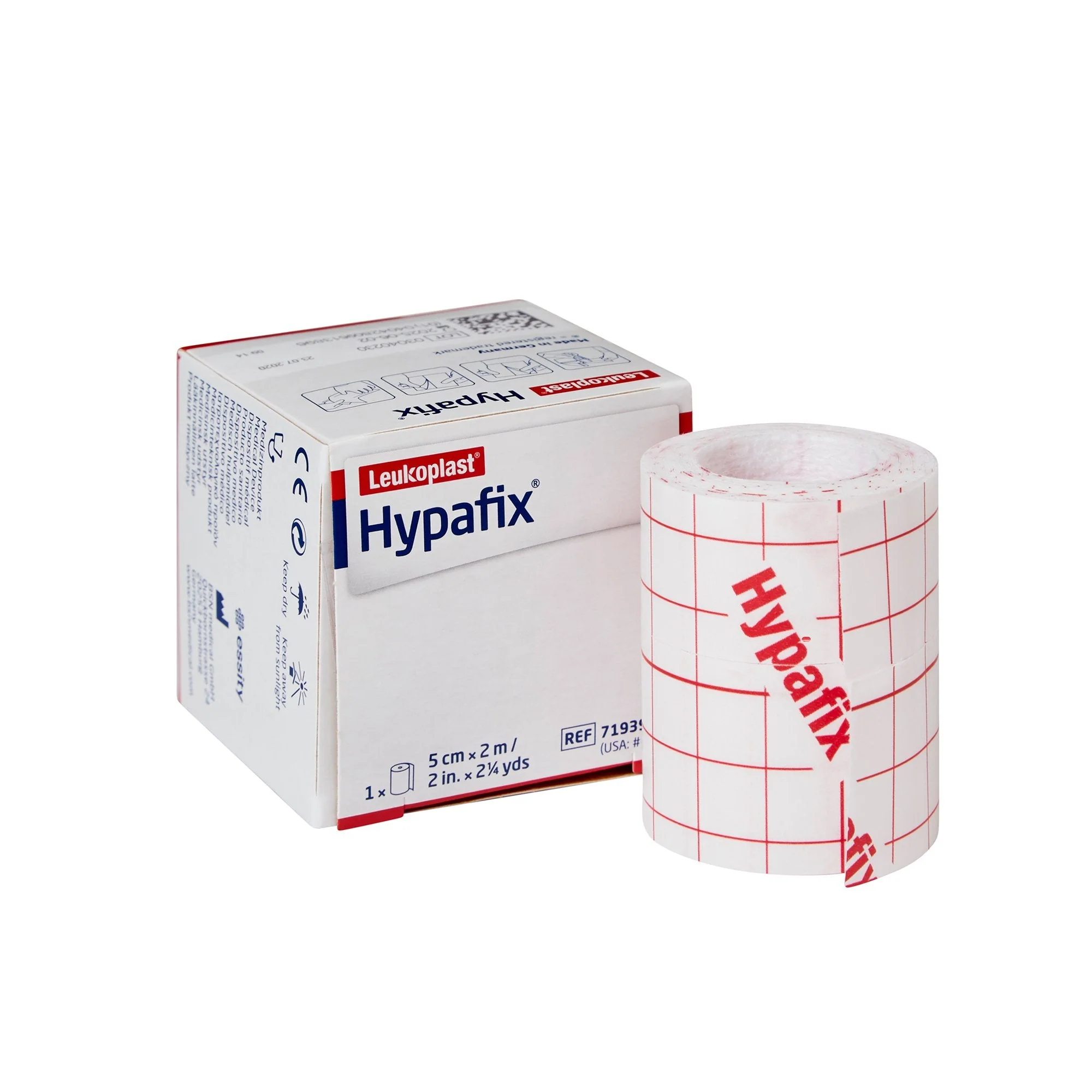 BSN Medical Hypafix Nonwoven Dressing Retention Tape, 2 Inch x 2 Yard, White (36/CS)