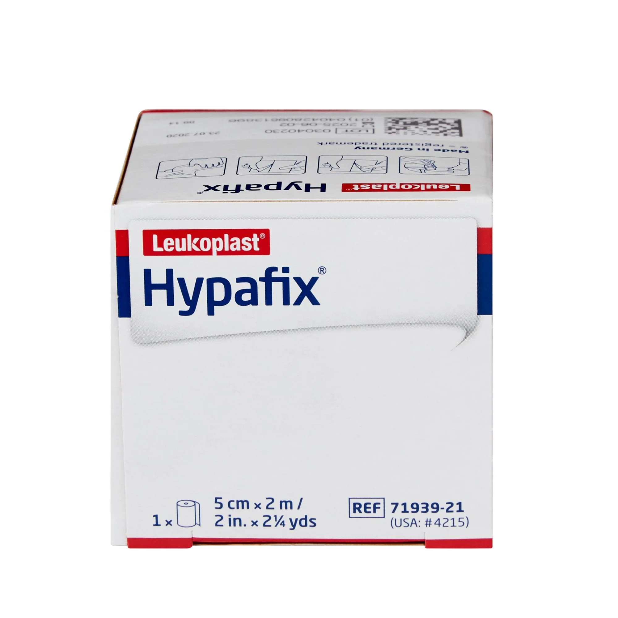 BSN Medical Hypafix Nonwoven Dressing Retention Tape, 2 Inch x 2 Yard, White (36/CS) - Image 3