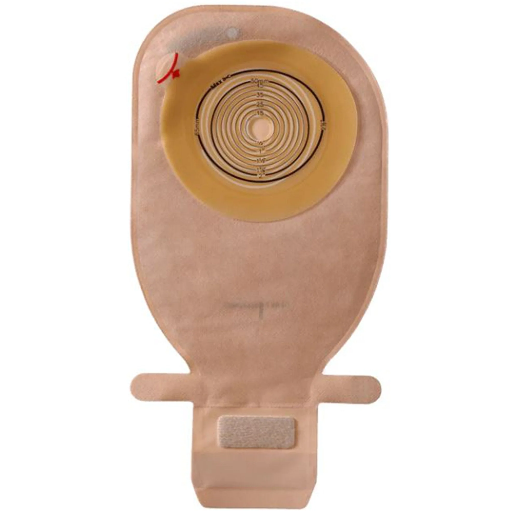 Coloplast Assura Flat One-Piece Opaque Ostomy Pouch, Cut to Fit Stomas 10 – 75 mm (10/BX)