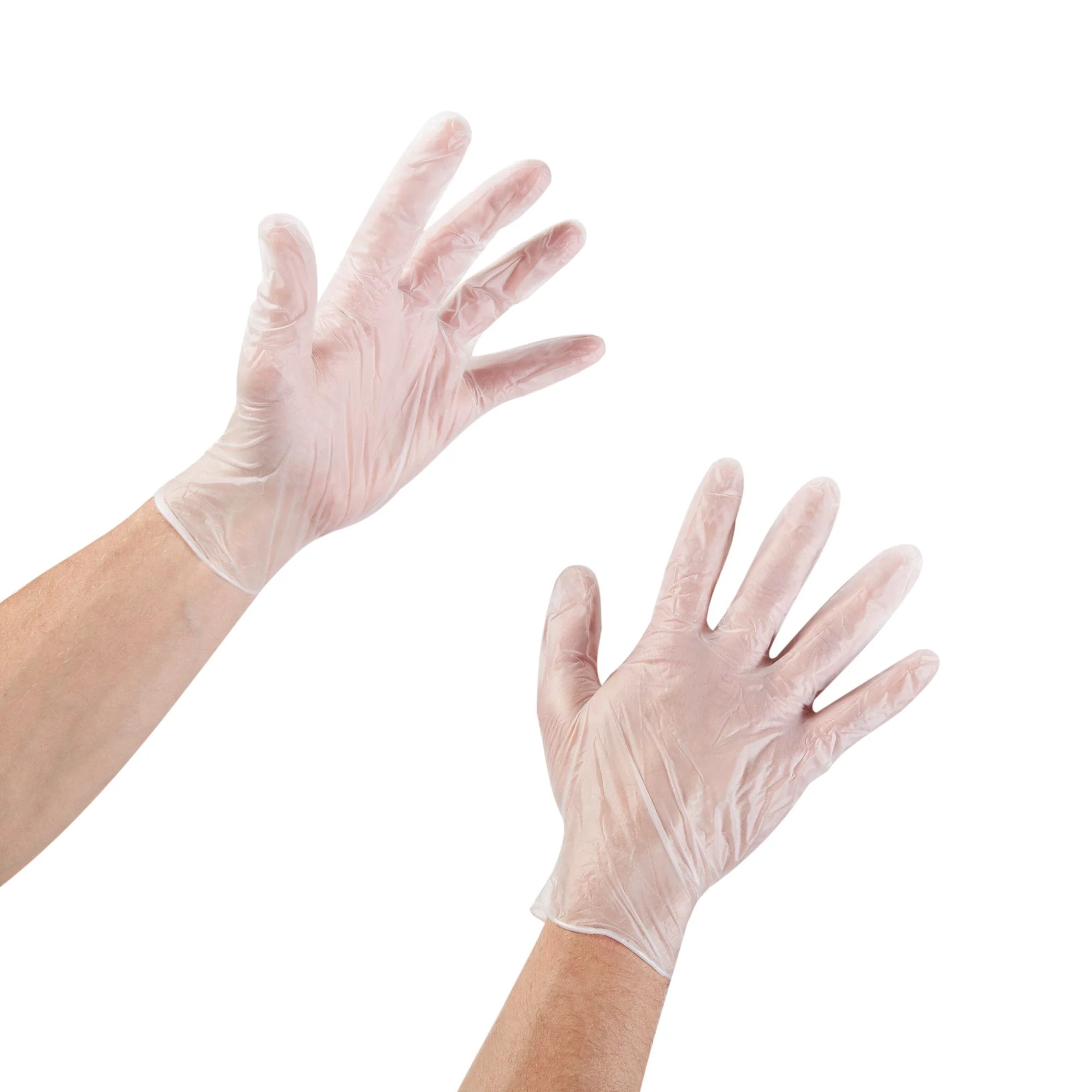 McKesson Brand McKesson Confiderm Vinyl Exam Glove, Medium, Clear (1000/CS) - Image 6