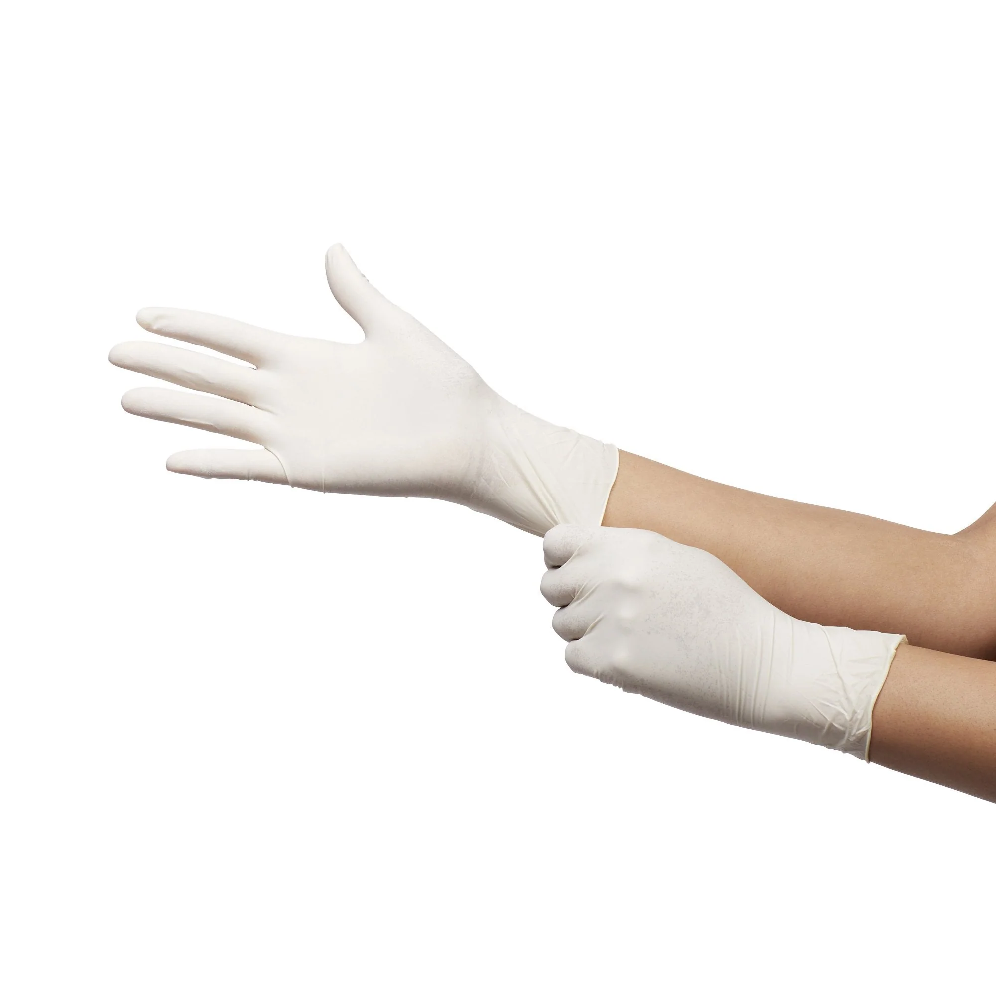 McKesson Brand McKesson Confiderm CL Latex Exam Glove, Small, Ivory (1000/CS) - Image 6