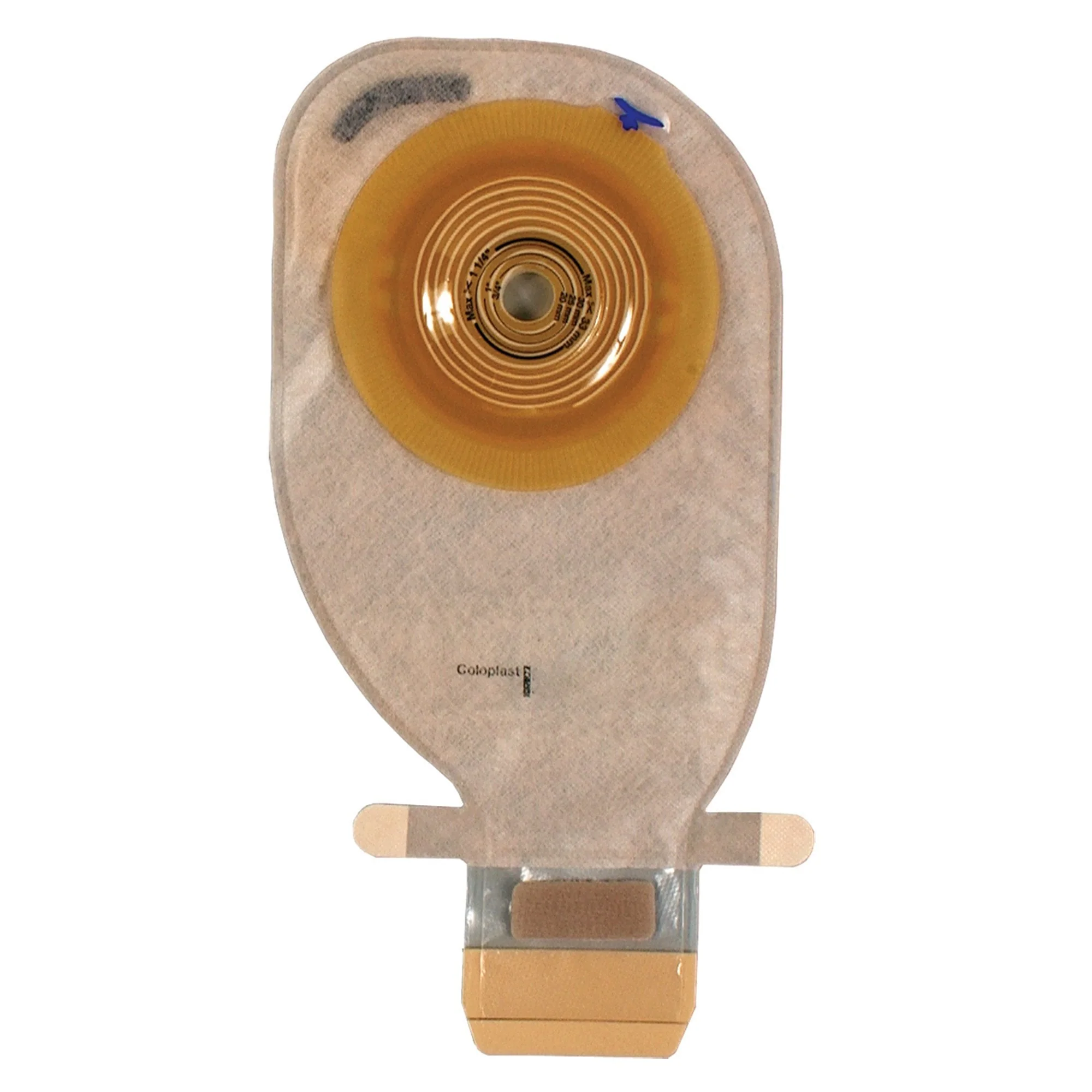 Coloplast Assura Convex Light One-Piece Transparent Ostomy Pouch, Cut to Fit 15 – 43mm (10/BX)