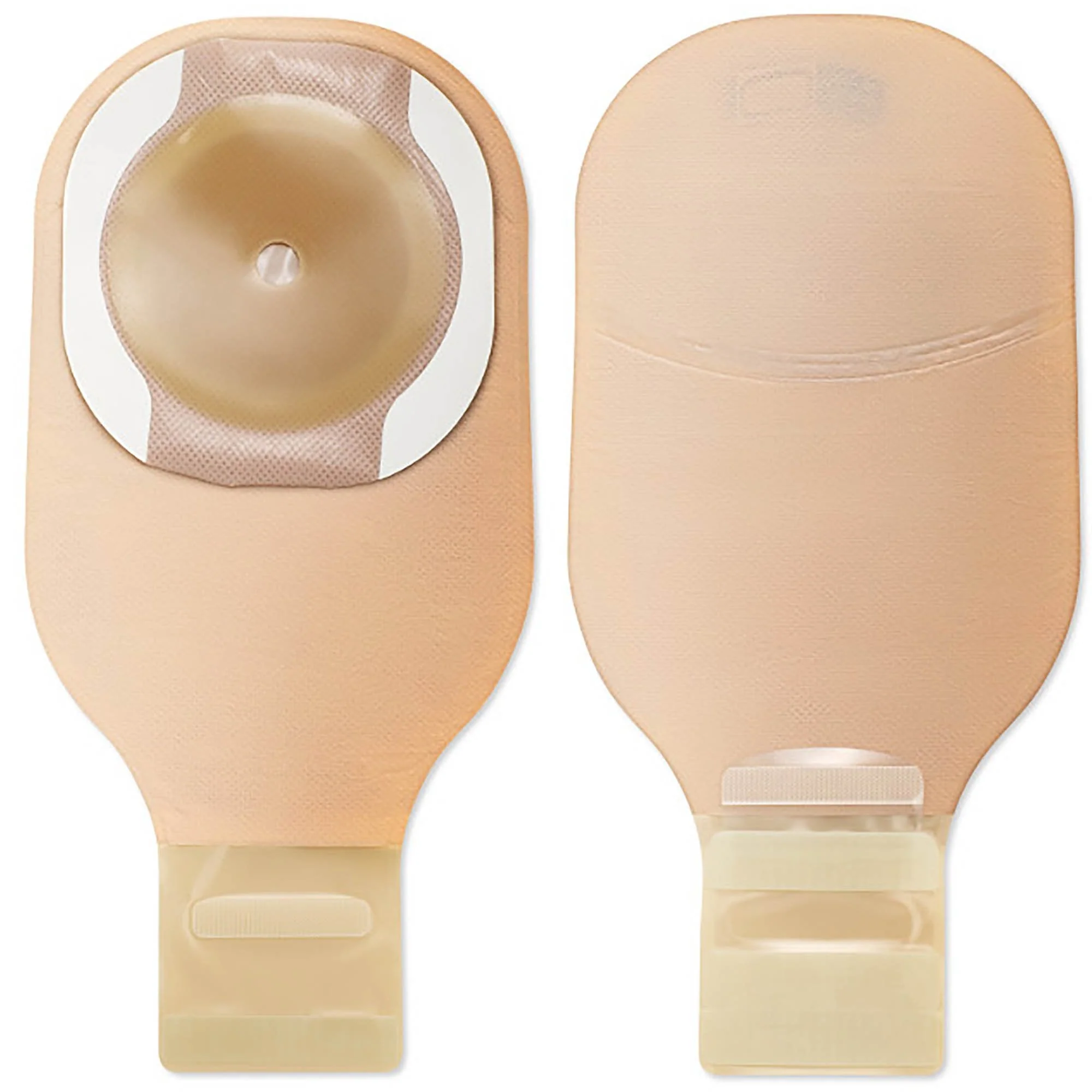 Hollister CeraPlus One-Piece Ultra-Clear Ostomy Pouch, Cut to Fit Stomas up to 64 mm (10/BX)
