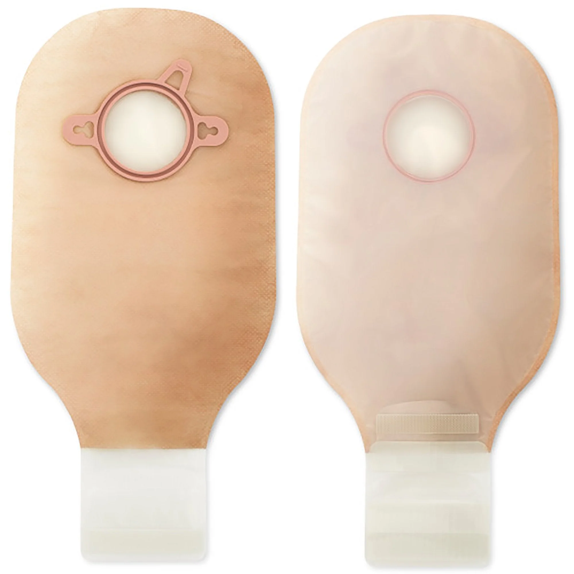 Hollister New Image Ultra Clear Ostomy Pouch, Pre-cut to Fit 102 mm Stomas, Yellow Match (10/BX)