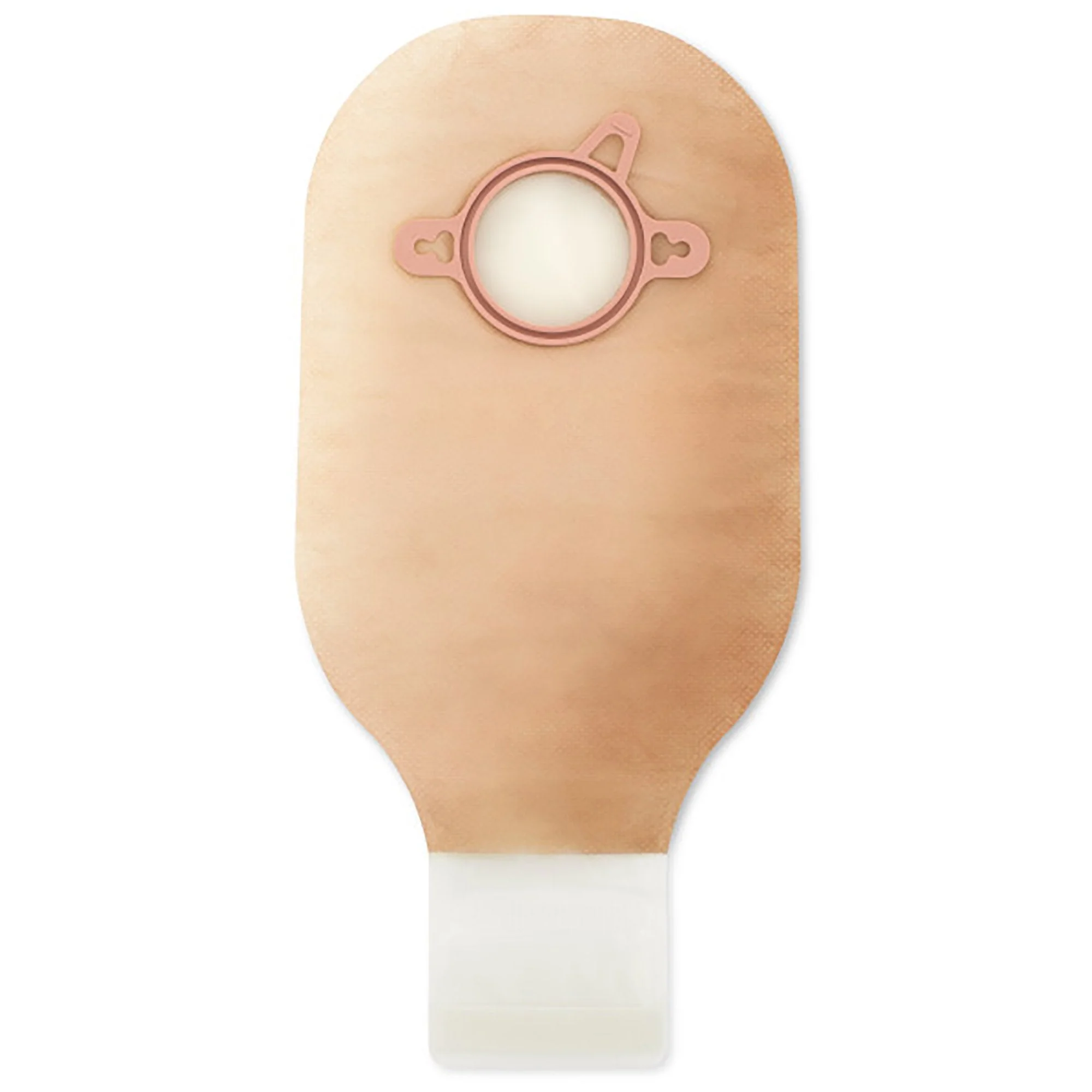 Hollister New Image Ultra Clear Ostomy Pouch, Pre-cut to Fit 102 mm Stomas, Yellow Match (10/BX) - Image 2