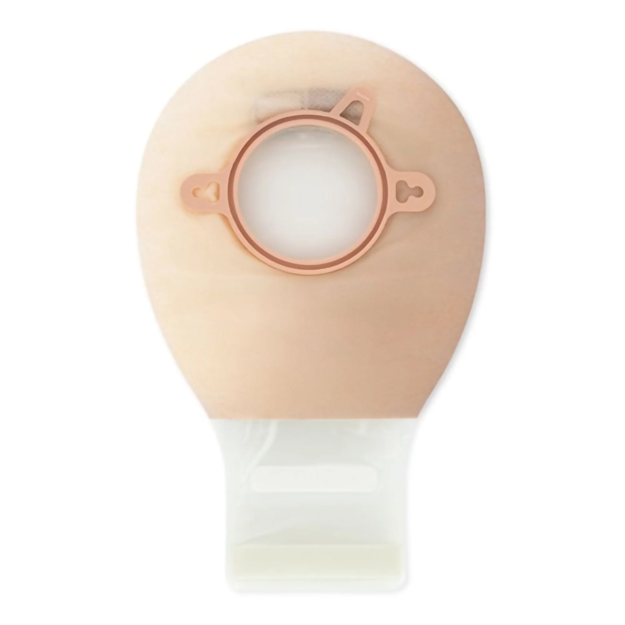Hollister New Image Two-Piece Transparent Ostomy Pouch, Pre-cut to Fit 44mm Stomas, Green (20/BX)