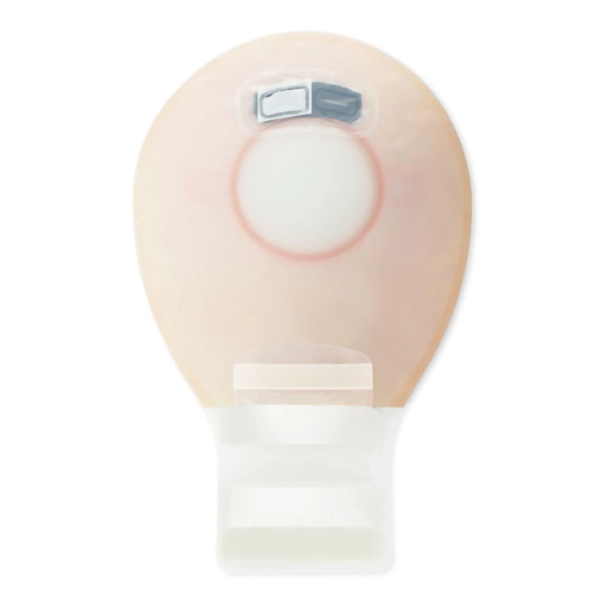 Hollister New Image Two-Piece Transparent Ostomy Pouch, Pre-cut to Fit 44mm Stomas, Green (20/BX) - Image 2