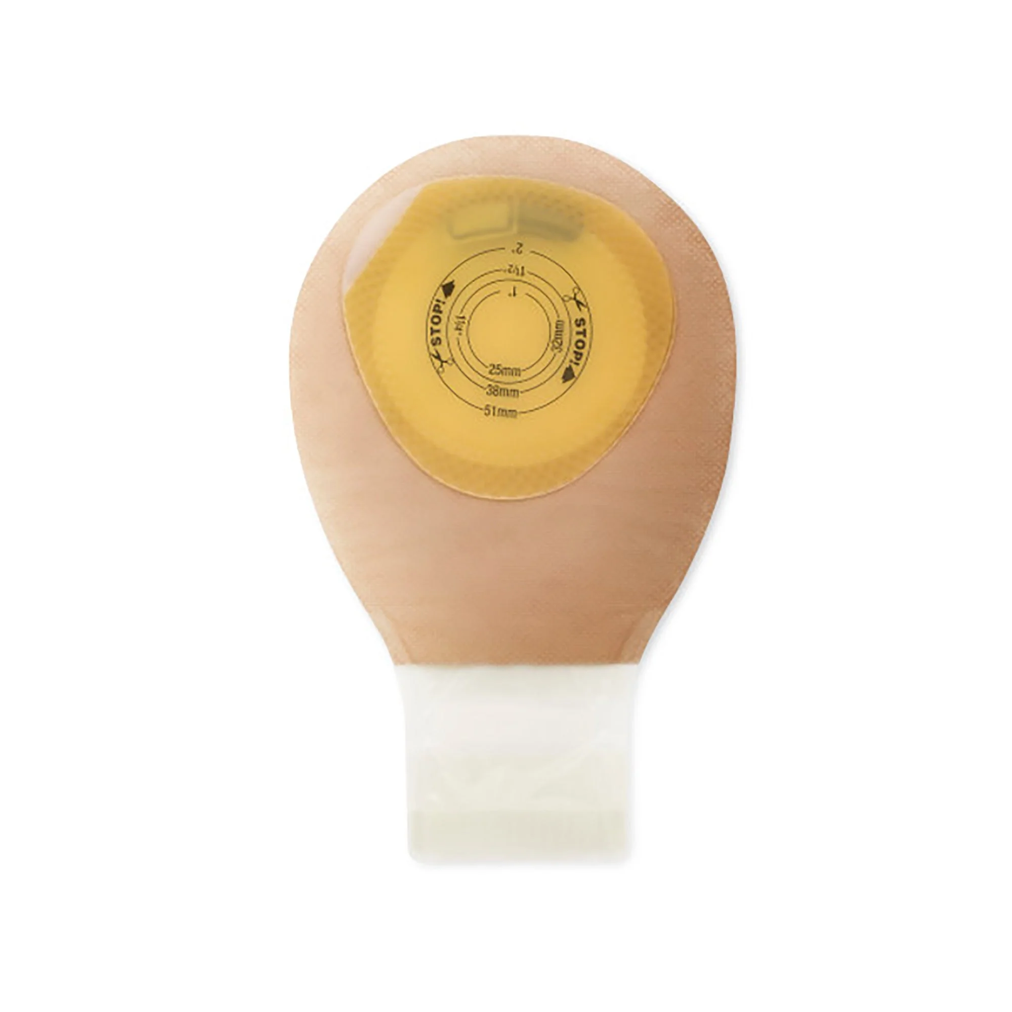 Hollister Pouchkins One-Piece Pediatric Ostomy Pouch, Cut to Fit Stomas up to 51 mm (10/BX)