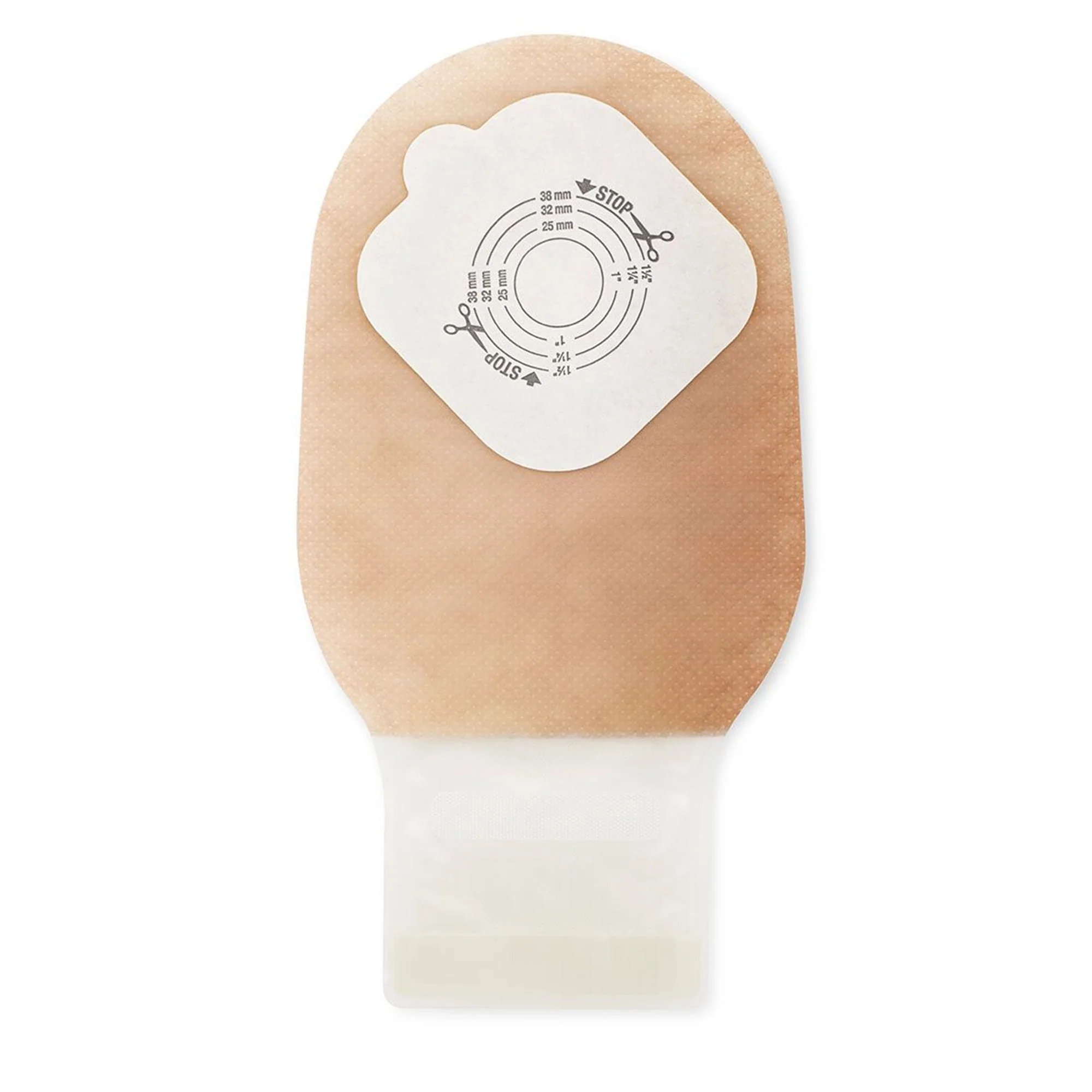 Hollister Pouchkins One-Piece Pediatric Ostomy Pouch, Cut to Fit Stomas up to 38 mm (10/BX) - Image 2