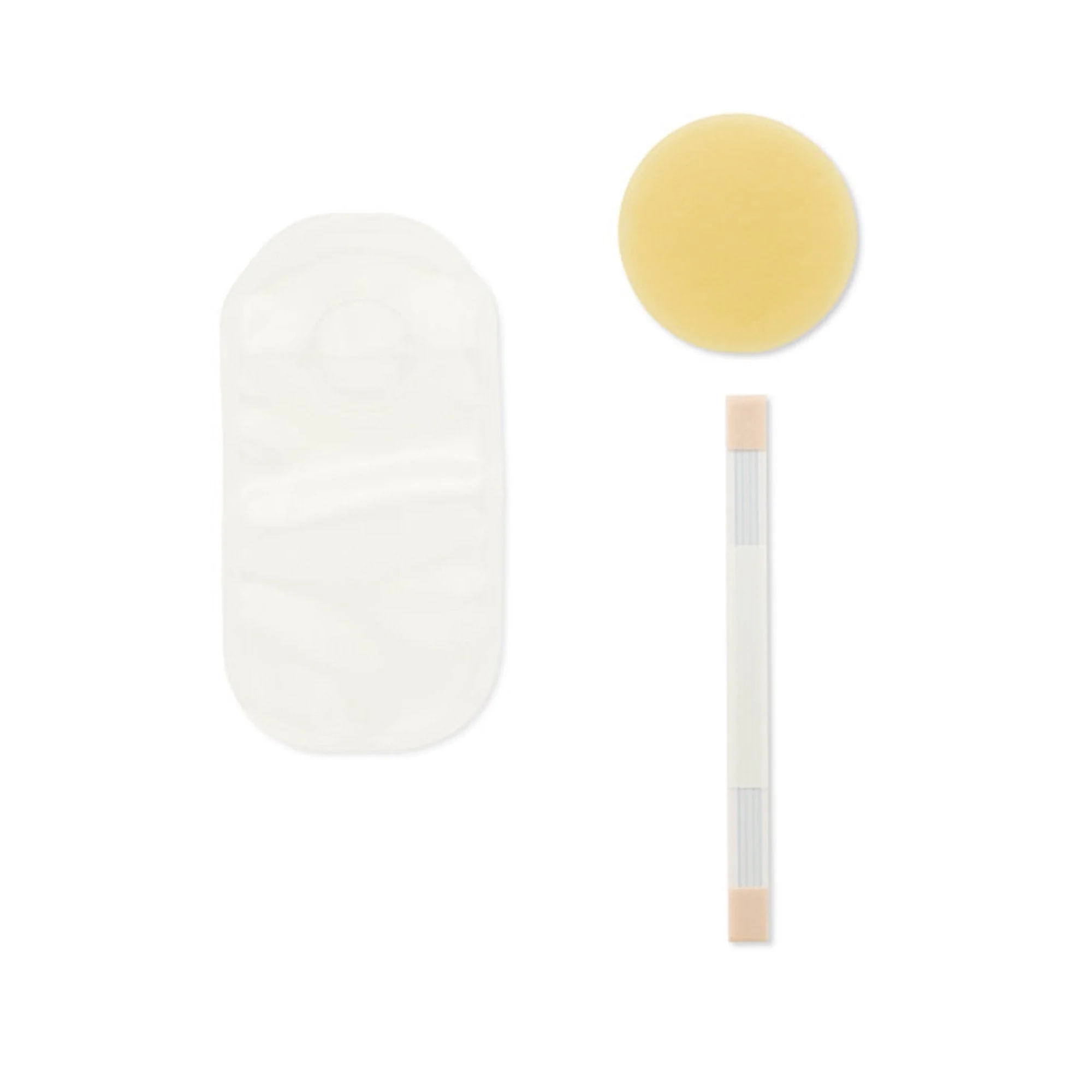 Hollister Pouchkins One-Piece Transparent Colostomy Pouch for Preemies, up to 15mm Stomas (15/BX)