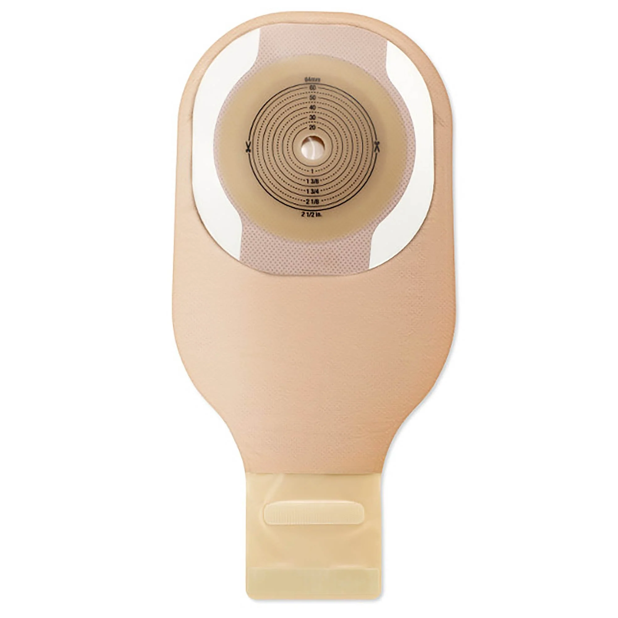 Hollister Premier 8901 One-Piece Beige Ostomy Pouch, Cut to Fit Stomas up to 64 mm (10/BX) - Image 2
