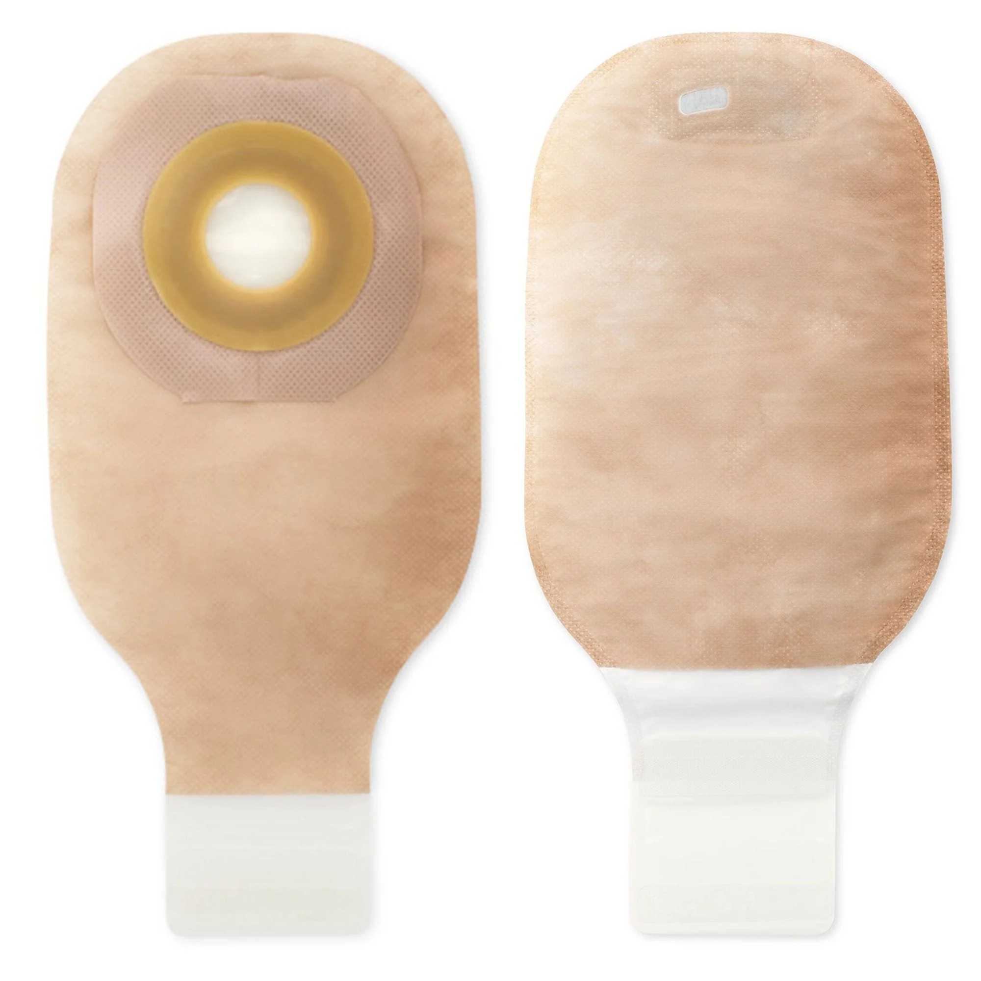 Hollister Premier 8181 Beige One-Piece Ostomy Pouch, Cut to Fit Stomas up to 64 mm (10/BX)