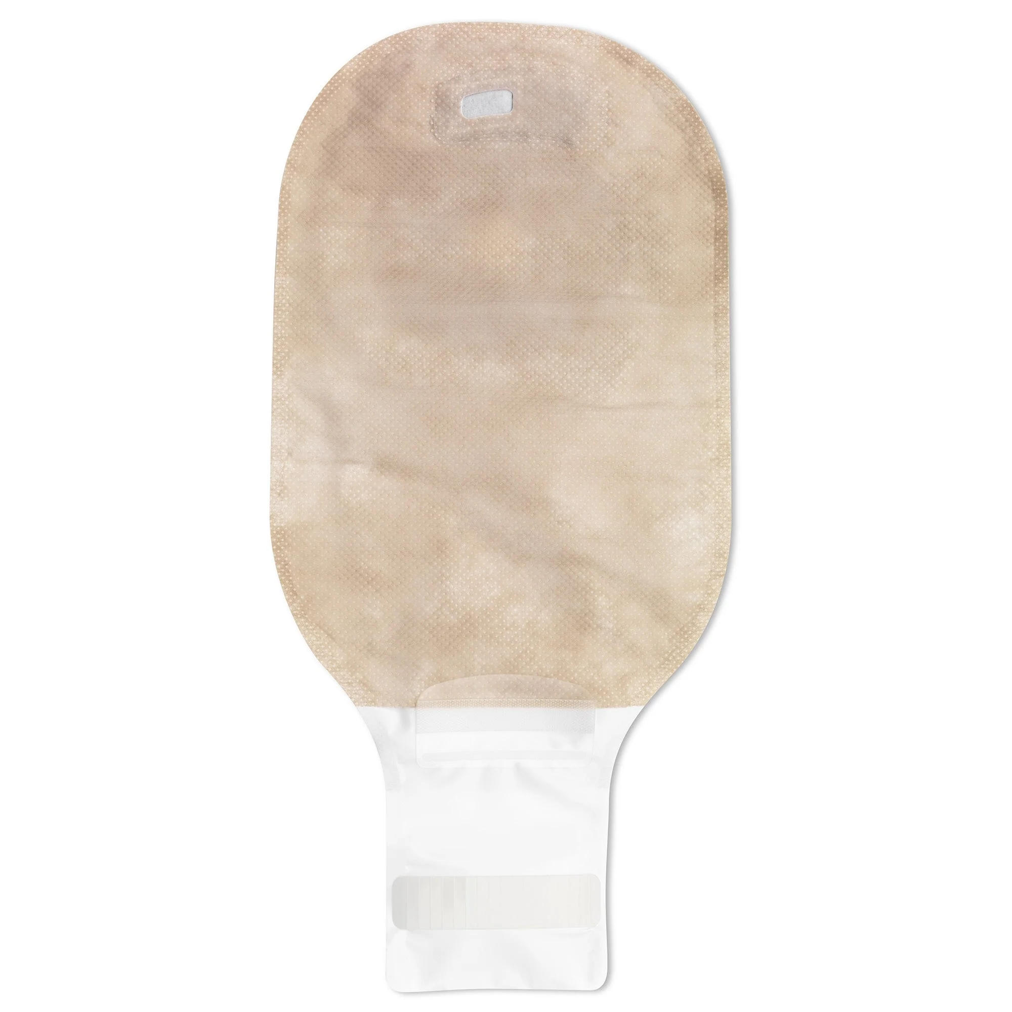 Hollister Premier One-Piece Beige Ostomy Pouch, Cut to fit Oval Stomas up to 75 x 65 mm (10/BX) - Image 2
