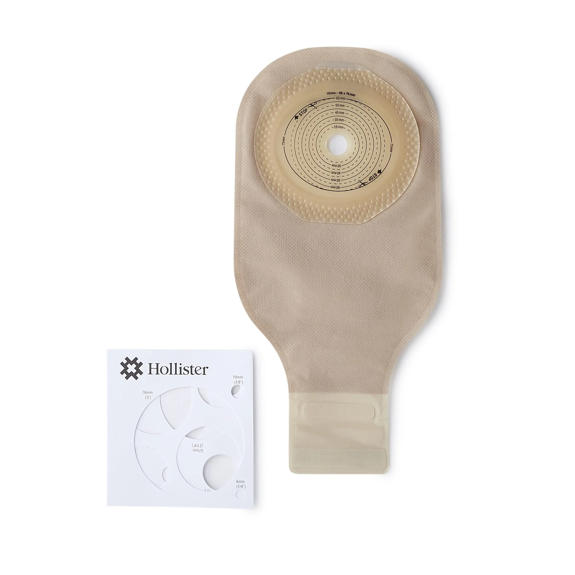 Hollister Premier One-Piece Transparent Filtered Ostomy Pouch, Cut to fit 75 x 65 mm (10/BX) - Image 5