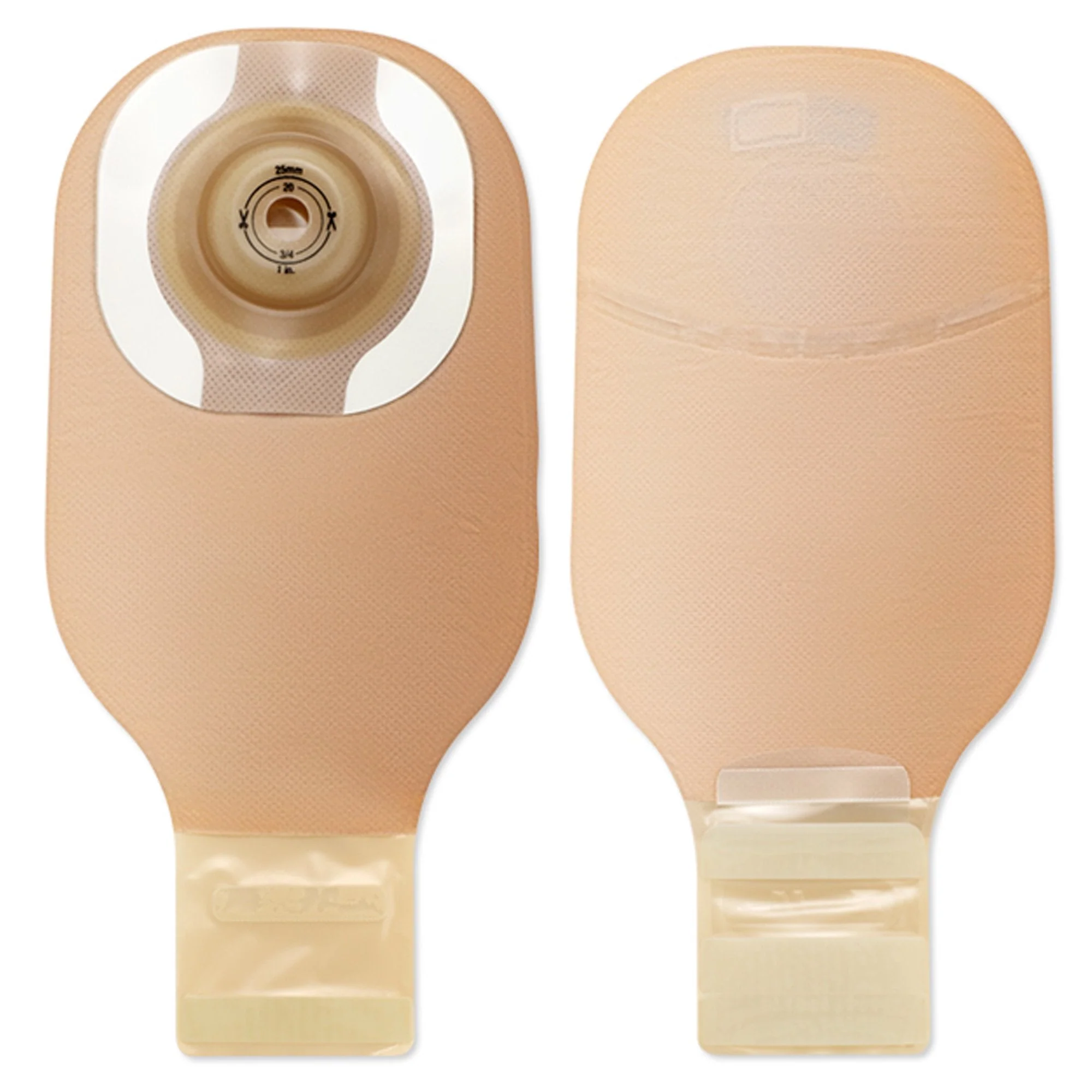 Hollister Premier 8958 One-Piece Beige Ostomy Pouch, Cut to Fit Stomas up to 38 mm (5/BX)