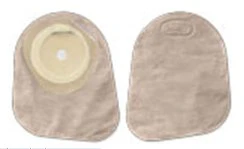 Hollister Premier One-Piece Closed End Beige Colostomy Pouch, Pre-cut to Fit 30 mm Stomas (30/BX)