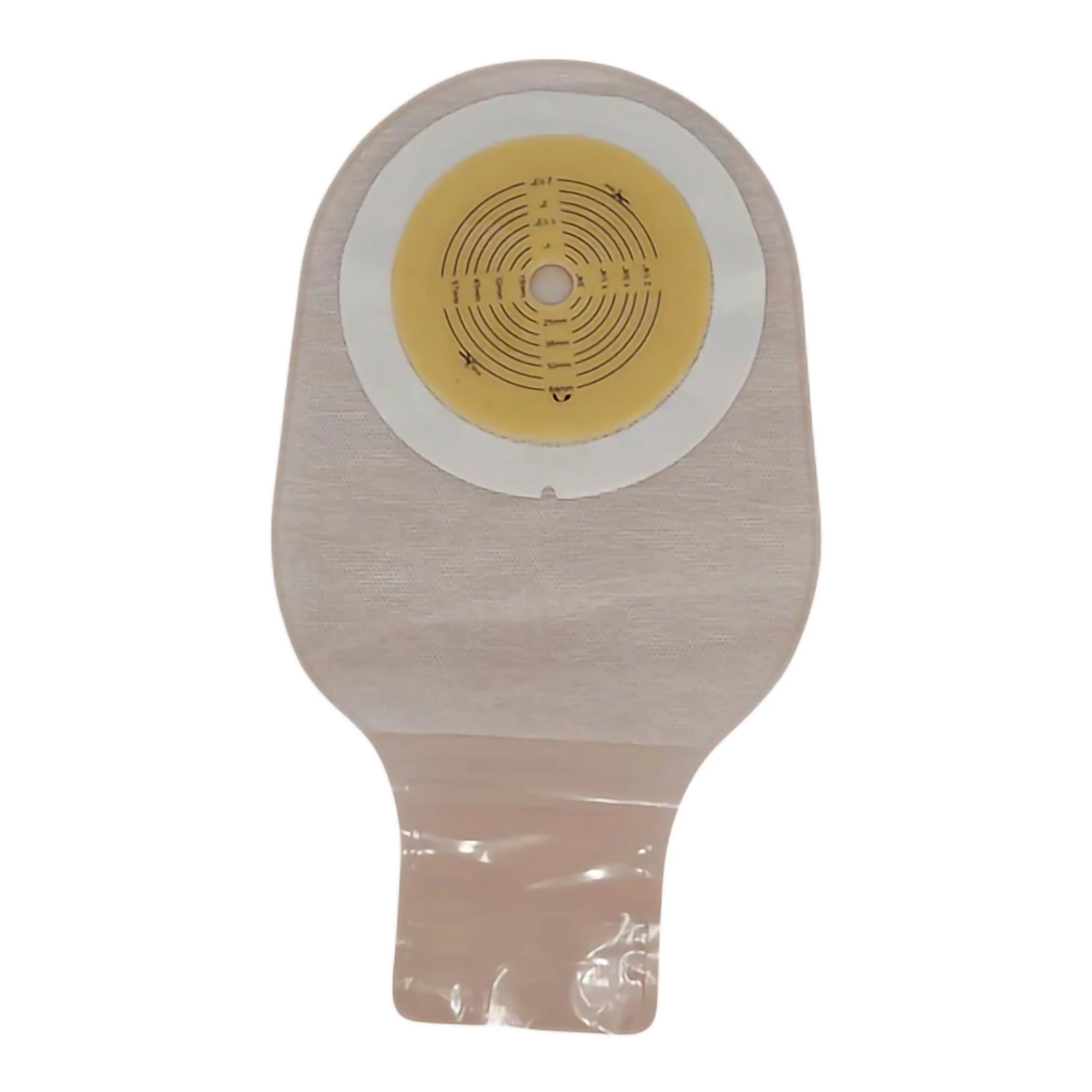 Safe N Simple Ostomy Pouch Safe n Simple One-Piece System 12 Inch Length Flat, Trim to Fit 2-1/2 Inch Stoma Drainable (80/CS)
