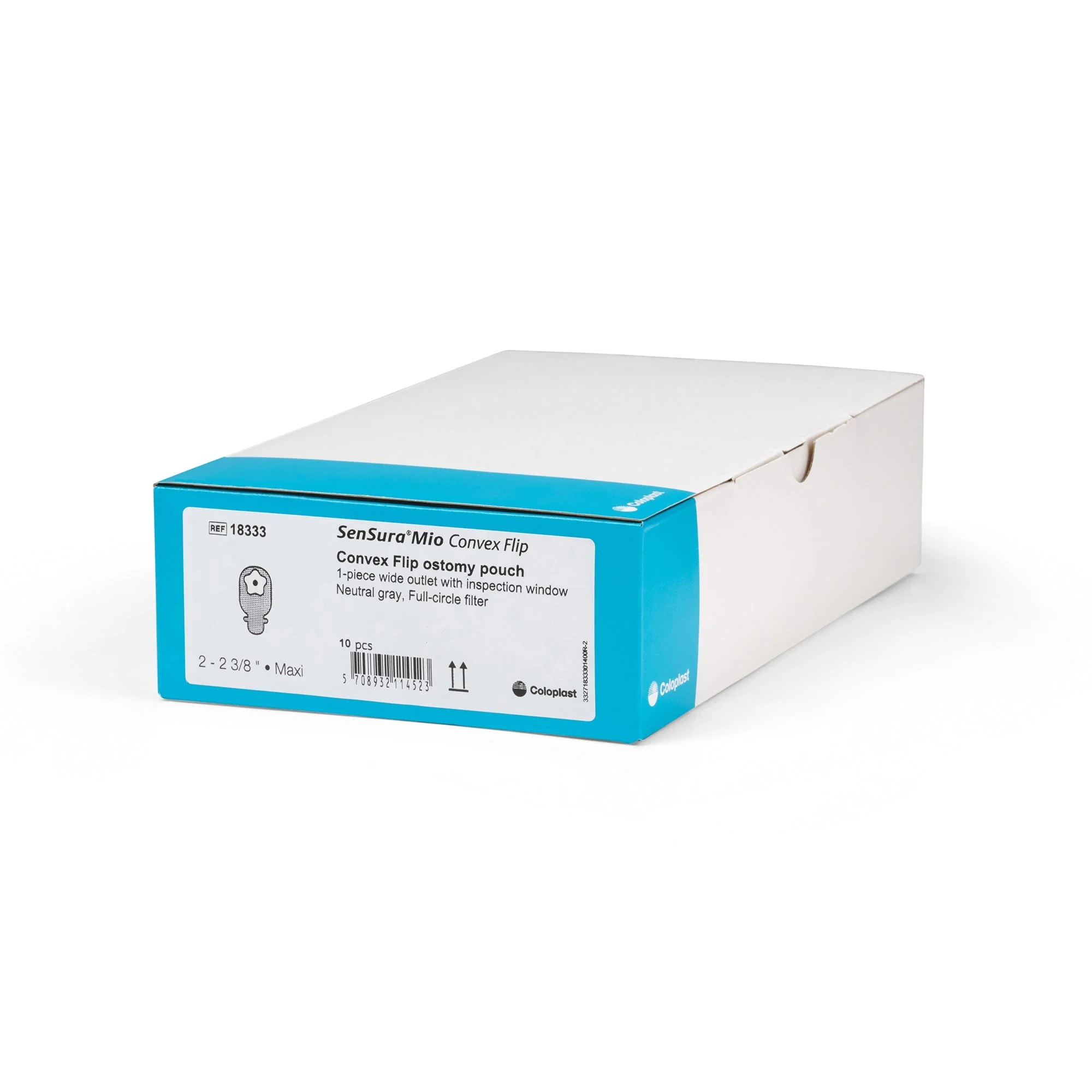 Coloplast SenSura Mio Convex 1-Piece Ostomy Pouch System, 50mm Stoma (10/BX) - Image 4