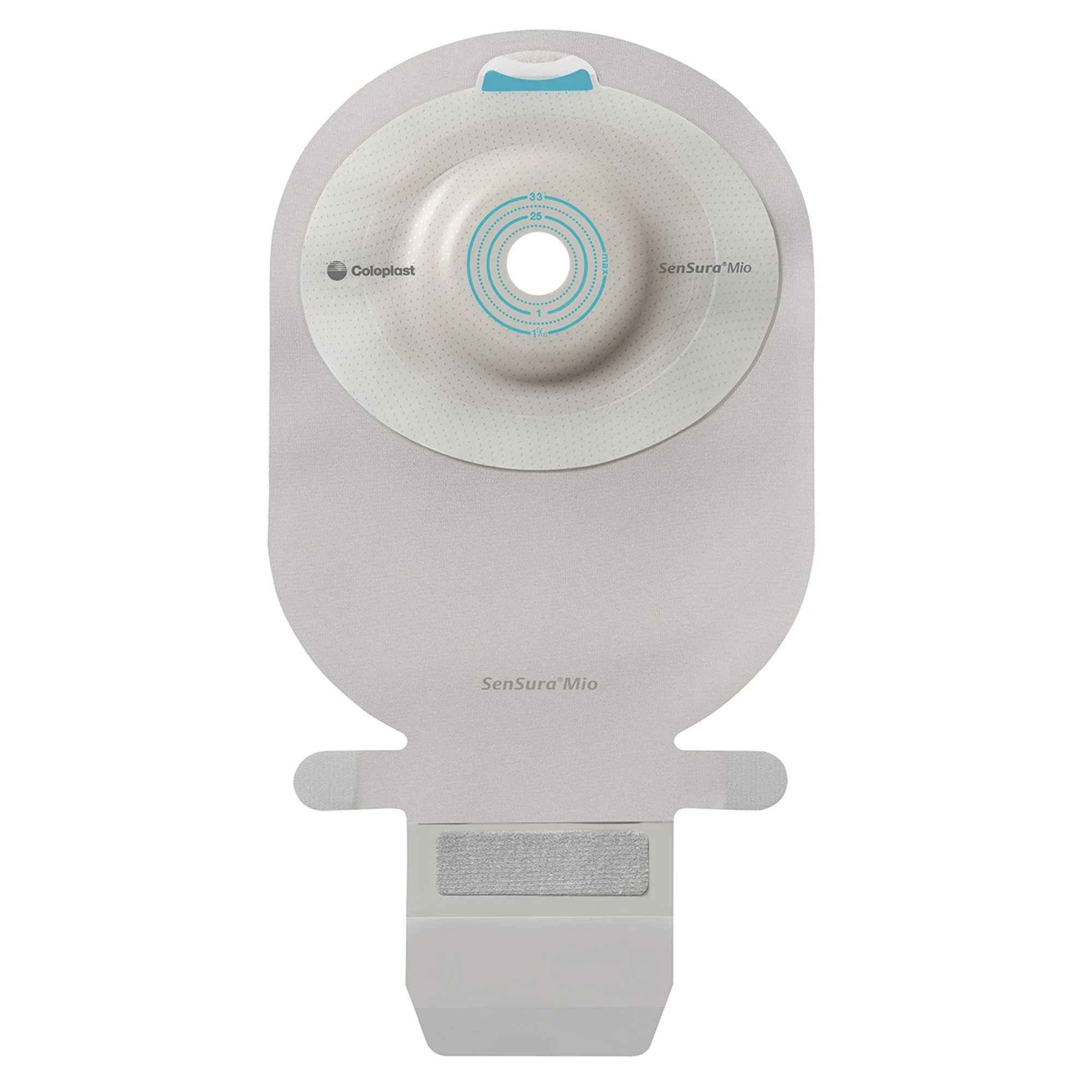 Coloplast SenSura Mio Convex Light 1-Piece Transparent Ostomy Pouch, 28 mm Stoma (10/BX) - Image 2