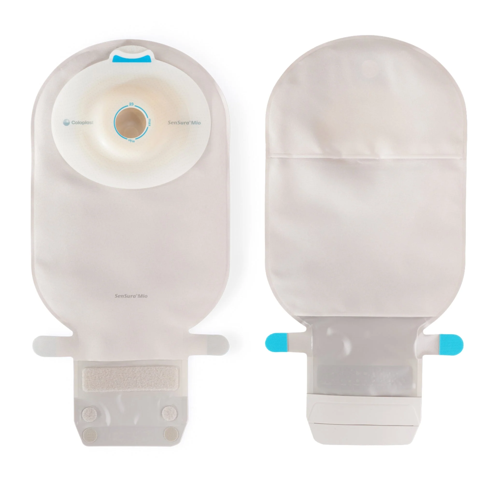 Coloplast SenSura Mio Convex Light 1-Piece Opaque Ostomy Pouch, 21 mm Stoma (10/BX)