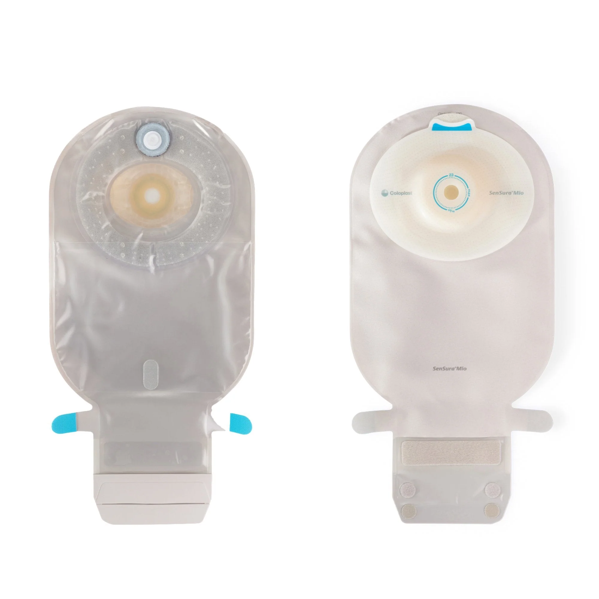 Coloplast SenSura Mio Convex Light 1-Piece Transparent Ostomy Pouch, 15 – 33mm Stomas (10/BX)