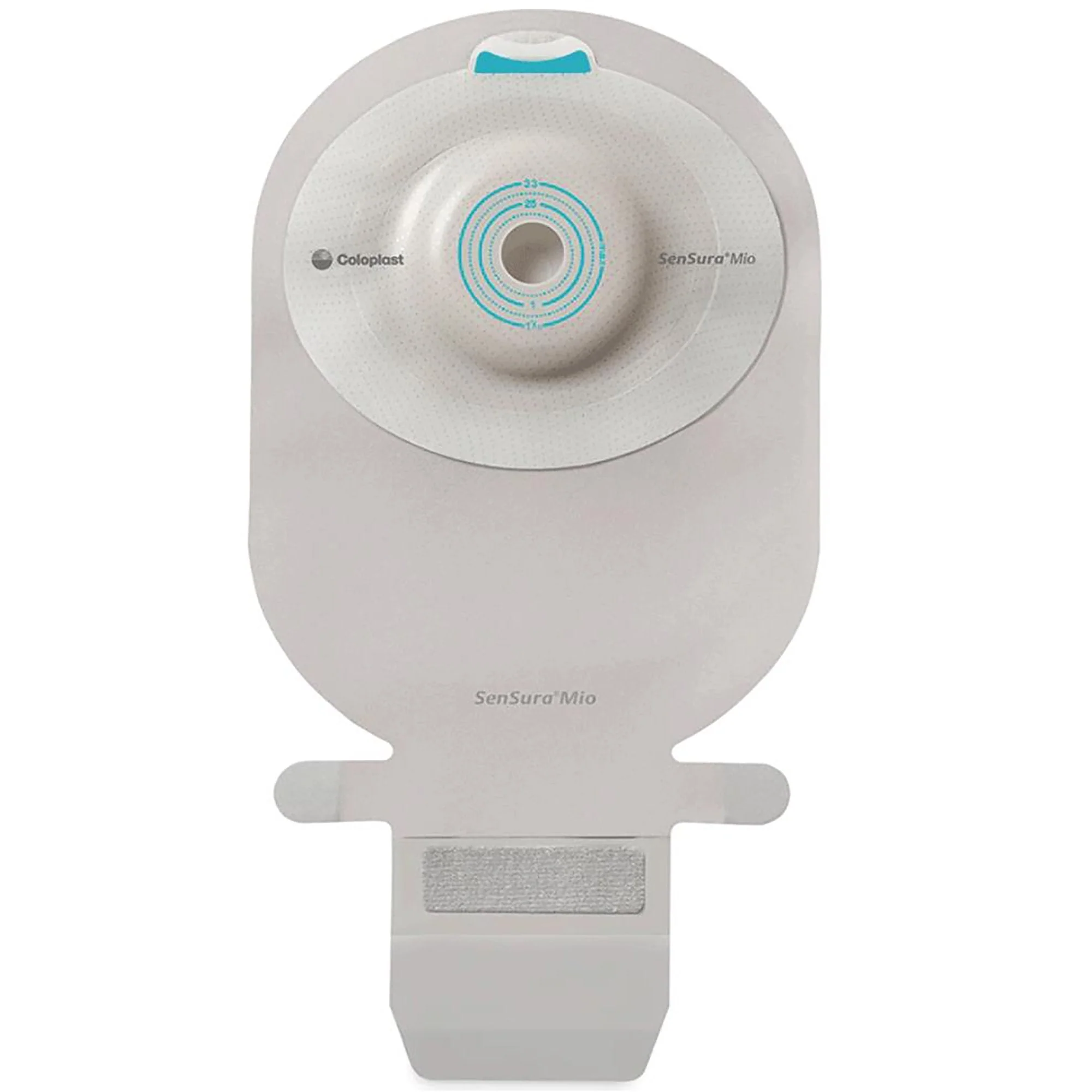 Coloplast SenSura Mio Convex Deep 1-Piece Transparent Ostomy Pouch, 25mm Stoma (10/BX)