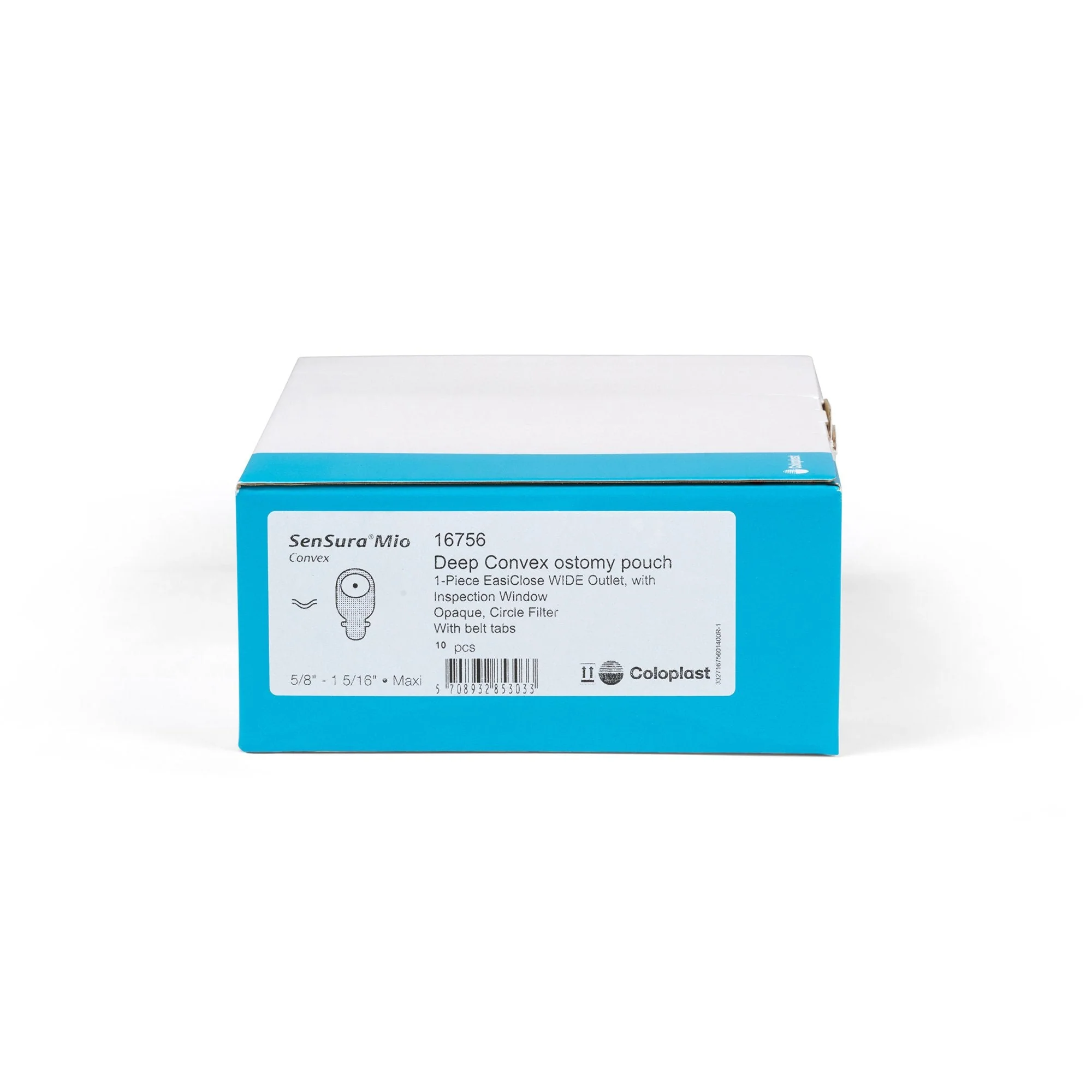Coloplast SenSura Mio Convex Deep 1-Piece Opaque Ostomy Pouch, 15 – 33mm Stomas (10/BX) - Image 5