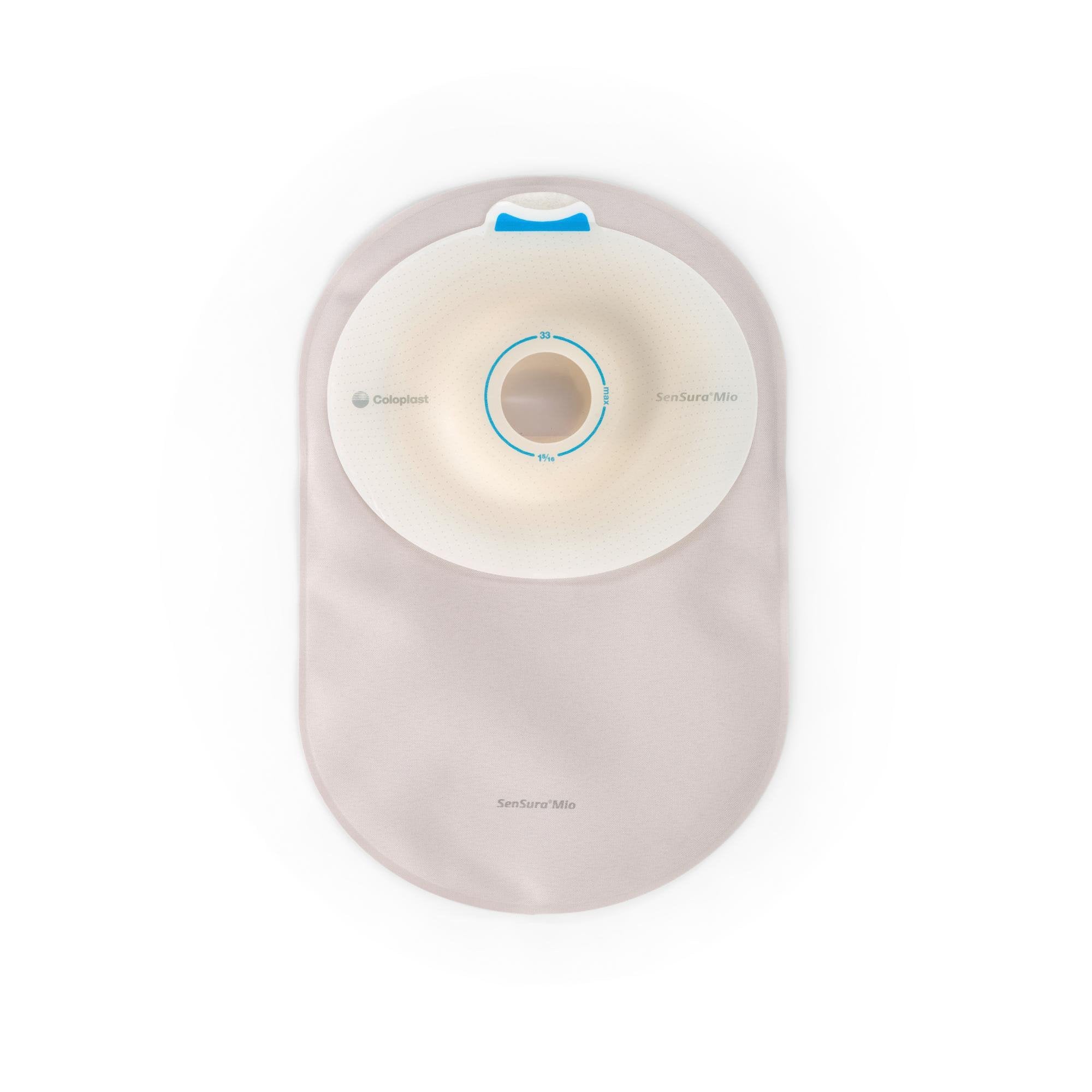 Coloplast SenSura Mio Convex Deep 1-Piece Closed End Opaque Ostomy Pouch, 25mm Stoma (10/BX) - Image 2