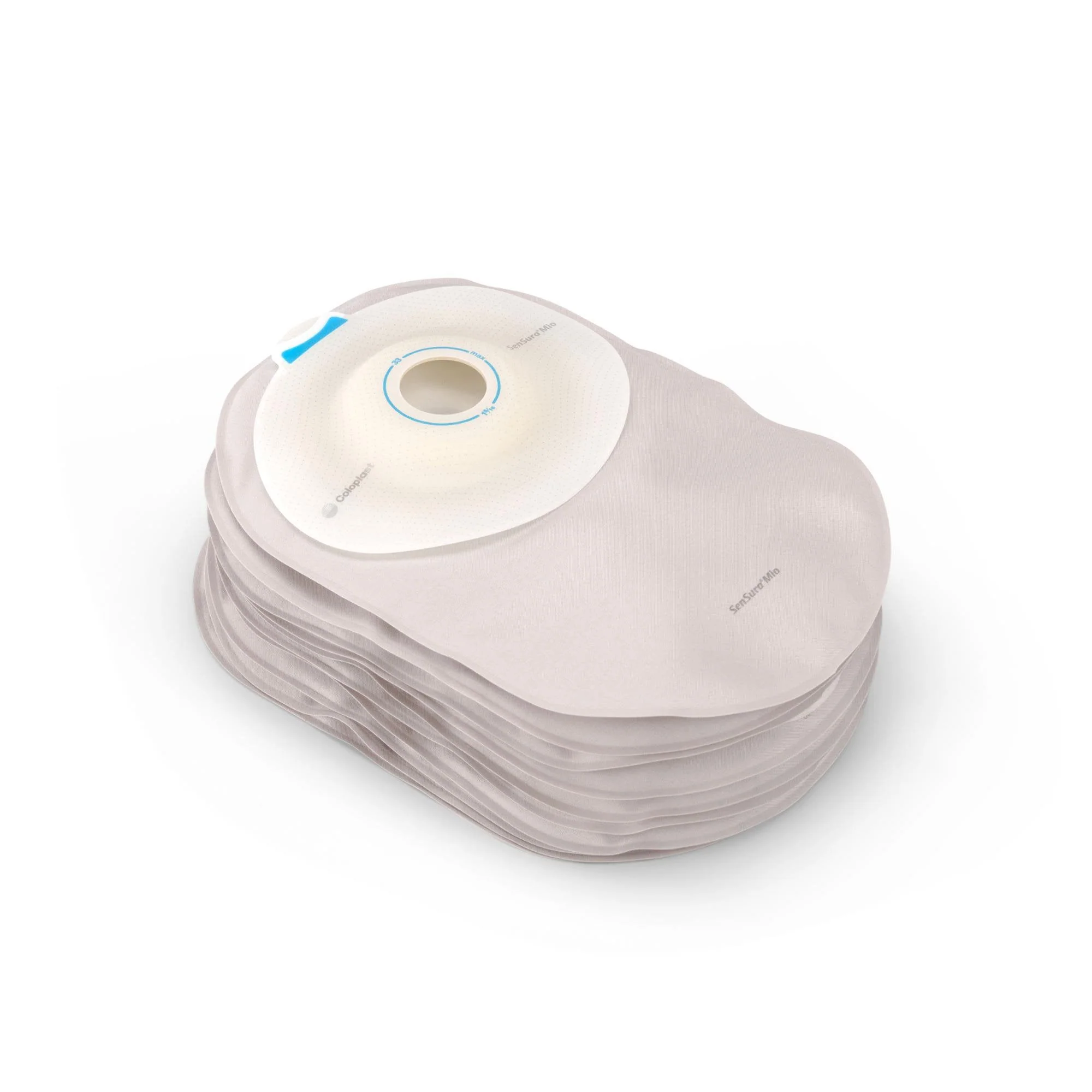 Coloplast SenSura Mio Convex Deep 1-Piece Closed End Opaque Ostomy Pouch, 25mm Stoma (10/BX) - Image 4