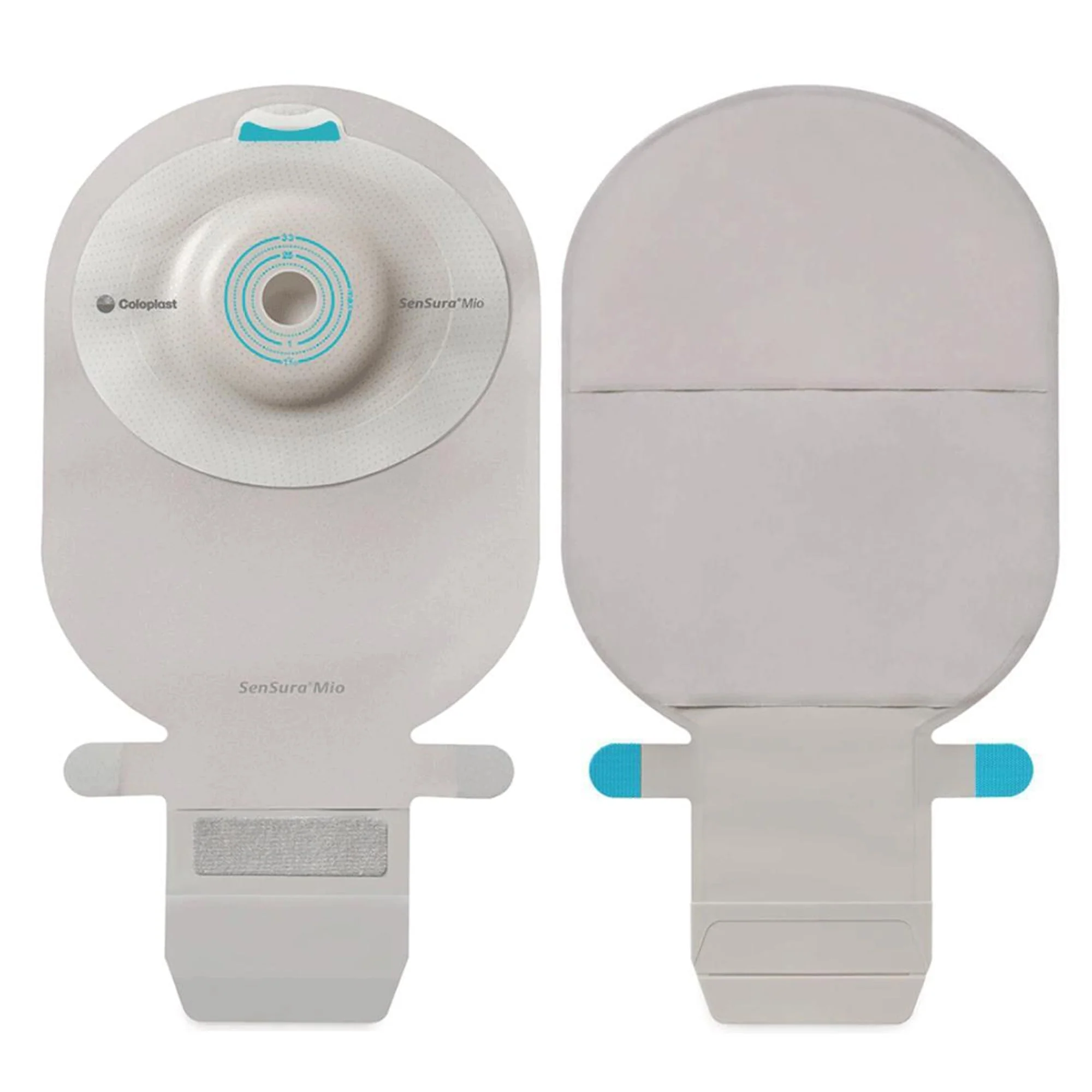 Coloplast SenSura Mio 1-Piece Transparent Ostomy Pouch, 45mm Stoma (10/BX)
