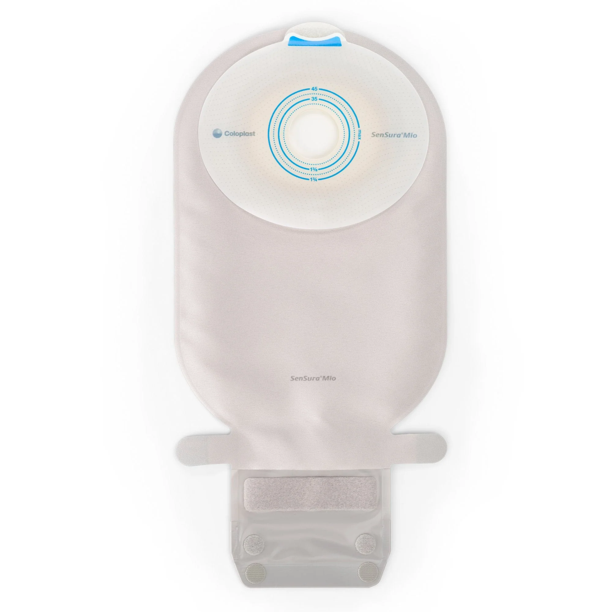 Coloplast SenSura Mio Flat 1-Piece Transparent Ostomy Pouch, 25mm Stoma (10/BX) - Image 3