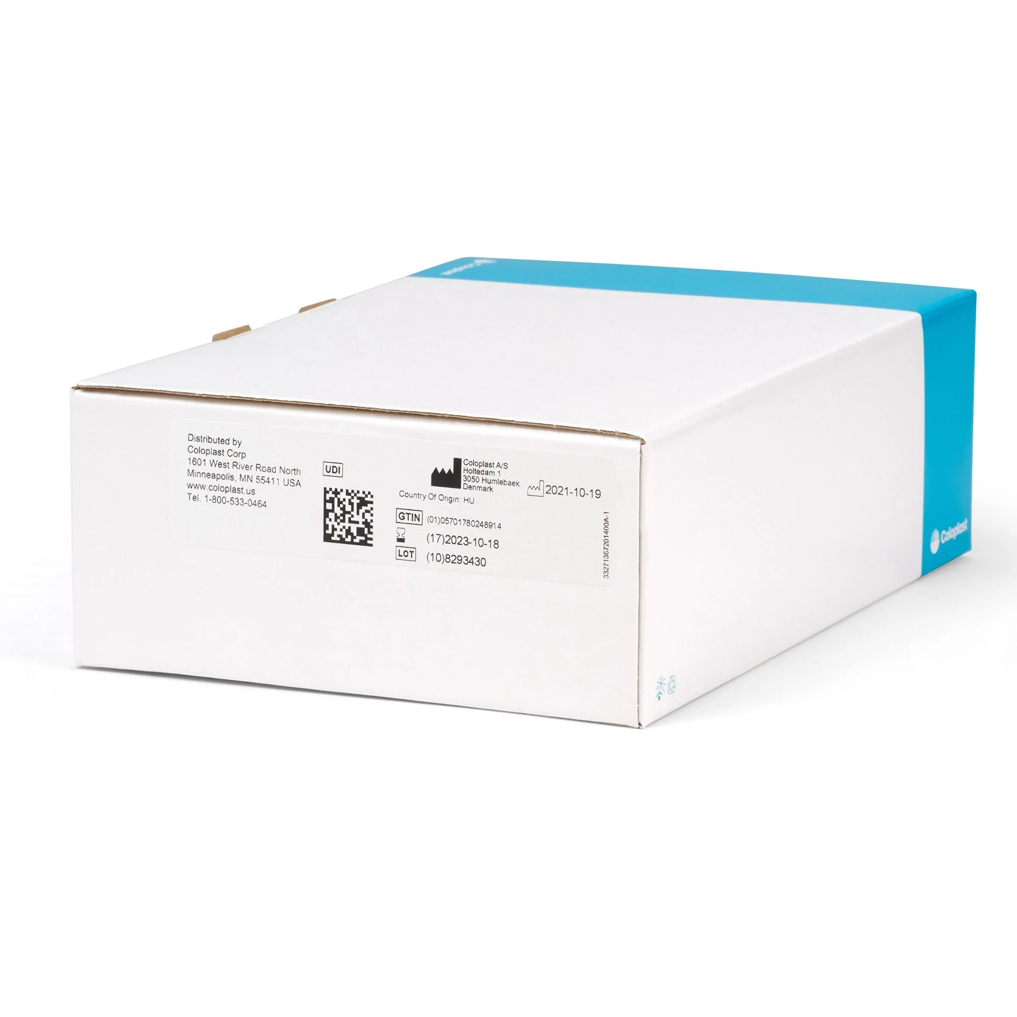 Coloplast Ostomy Pouch SenSura Mio One-Piece System Convex, Pre-Cut 1 Inch Stoma Drainable (10/BX) - Image 3