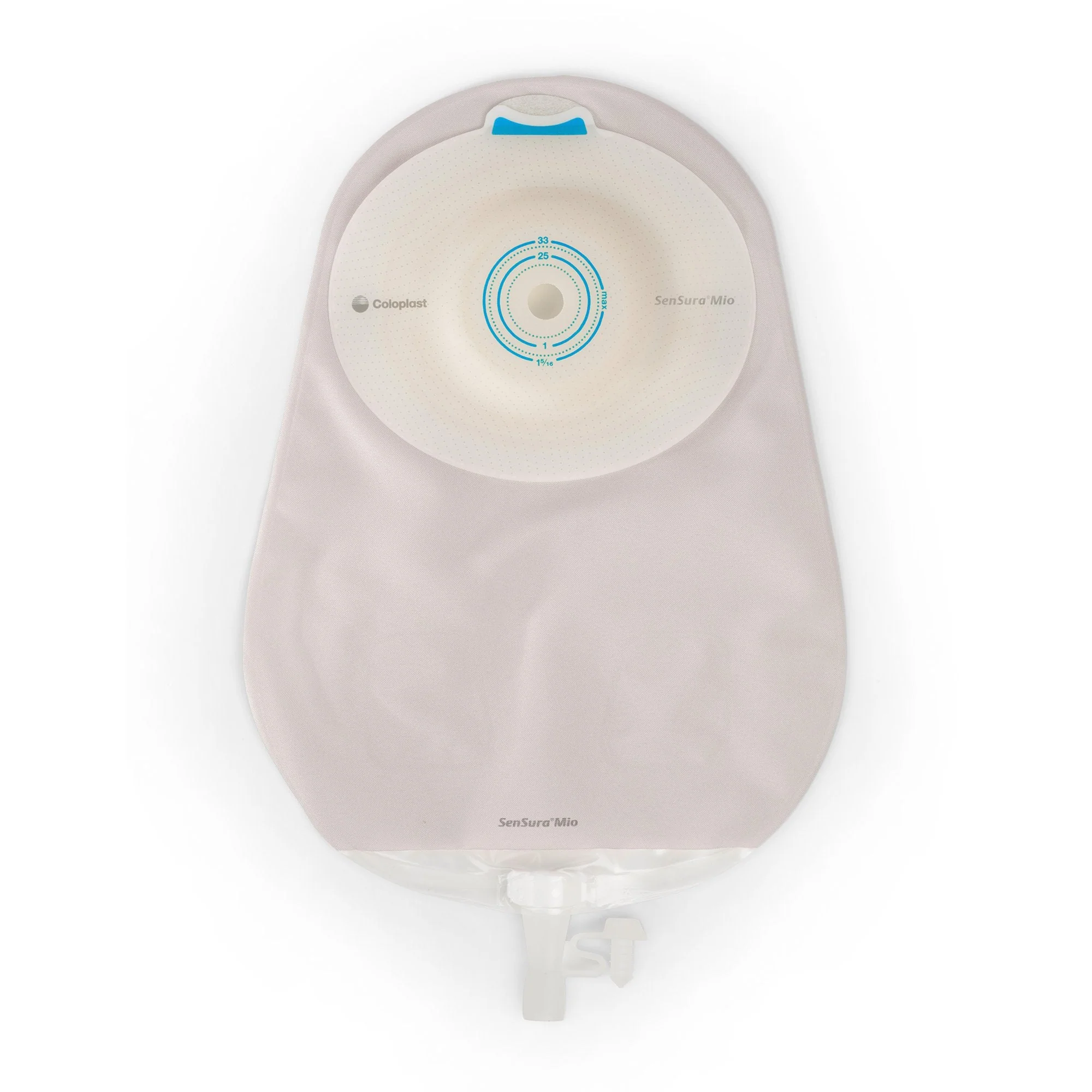 Coloplast Ostomy Pouch SenSura Mio One-Piece System Convex, Trim to Fit 3/8 to 1-5/16 Inch Stoma Drainable (10/BX) - Image 2