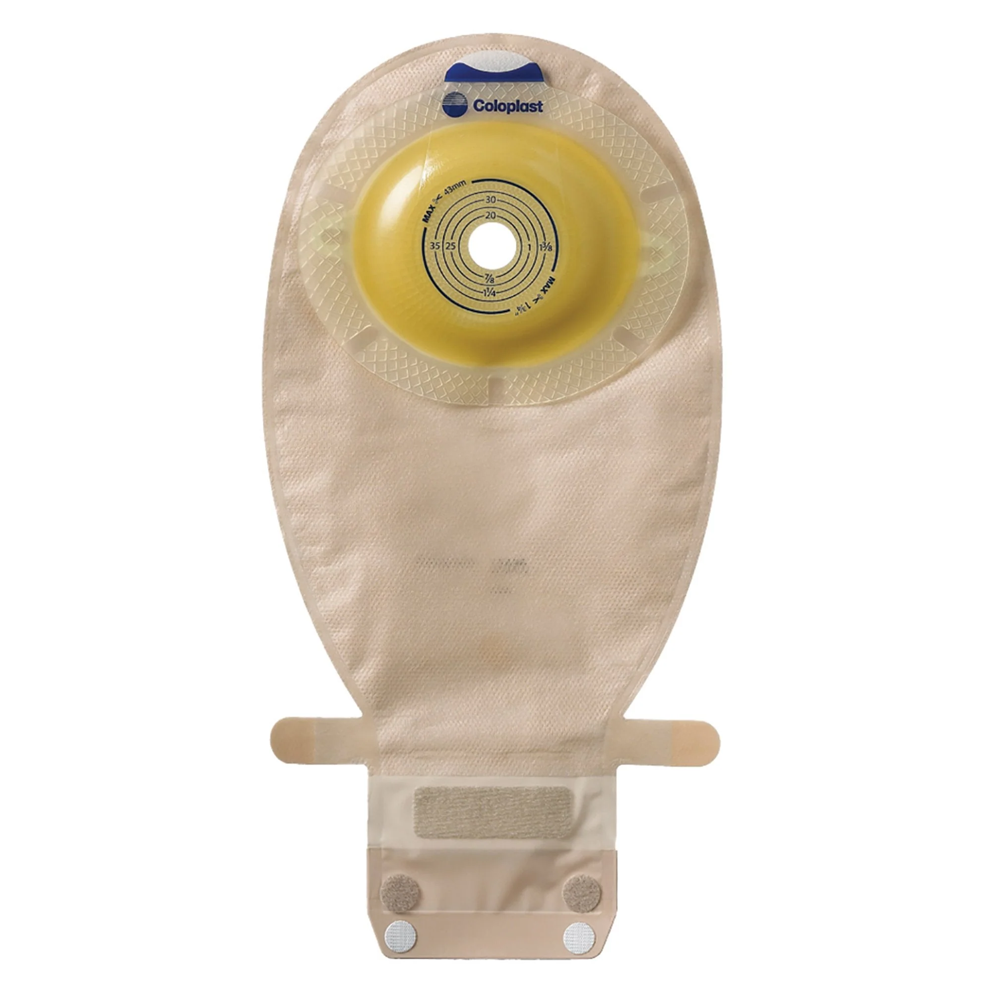 Coloplast SenSura Convex Light 1-Piece Transparent Ostomy Pouch, 15 – 43mm Stomas (10/BX)